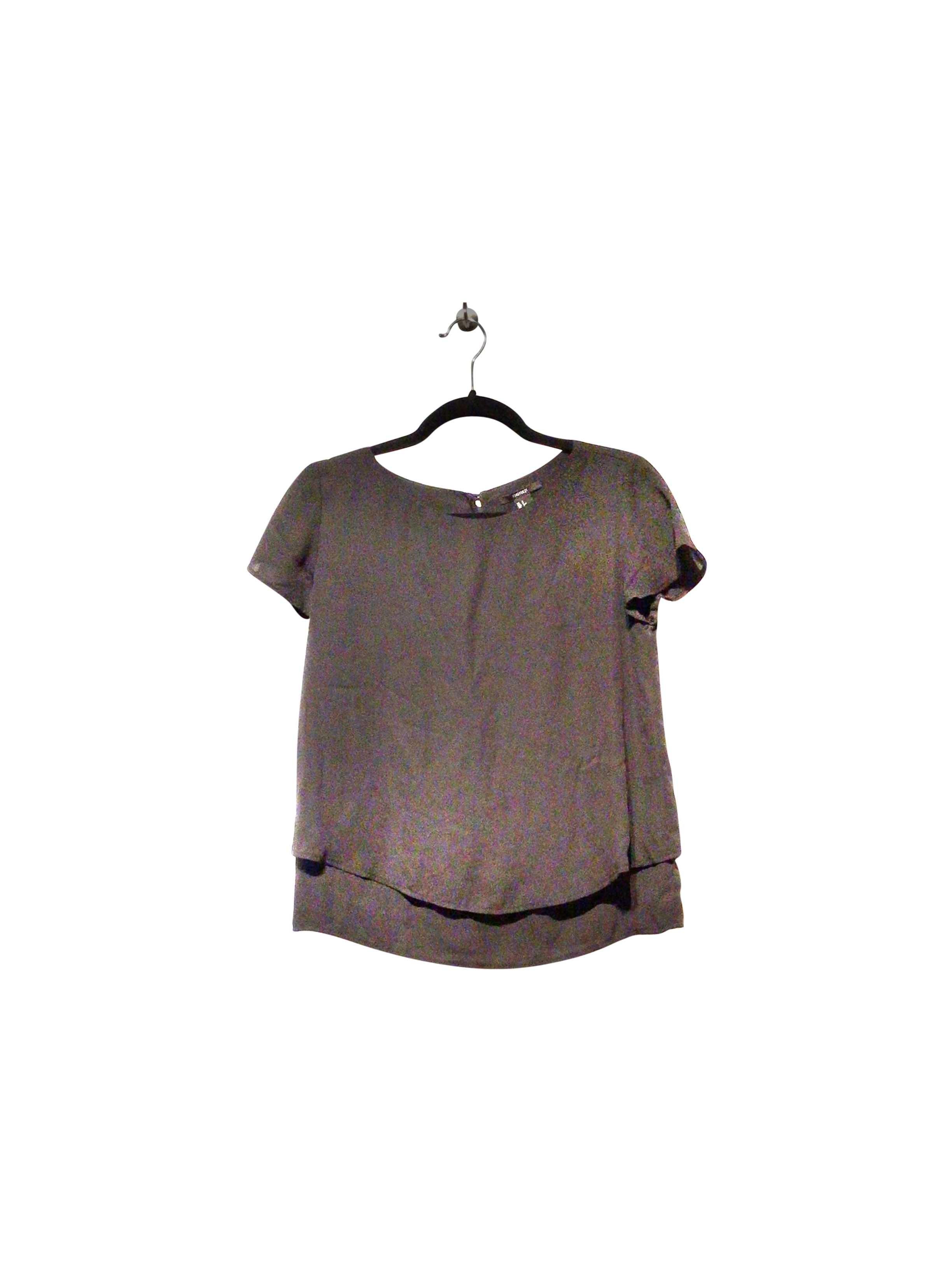 FOREVER 21 Stylish Regular Fit Black Blouse - Size S