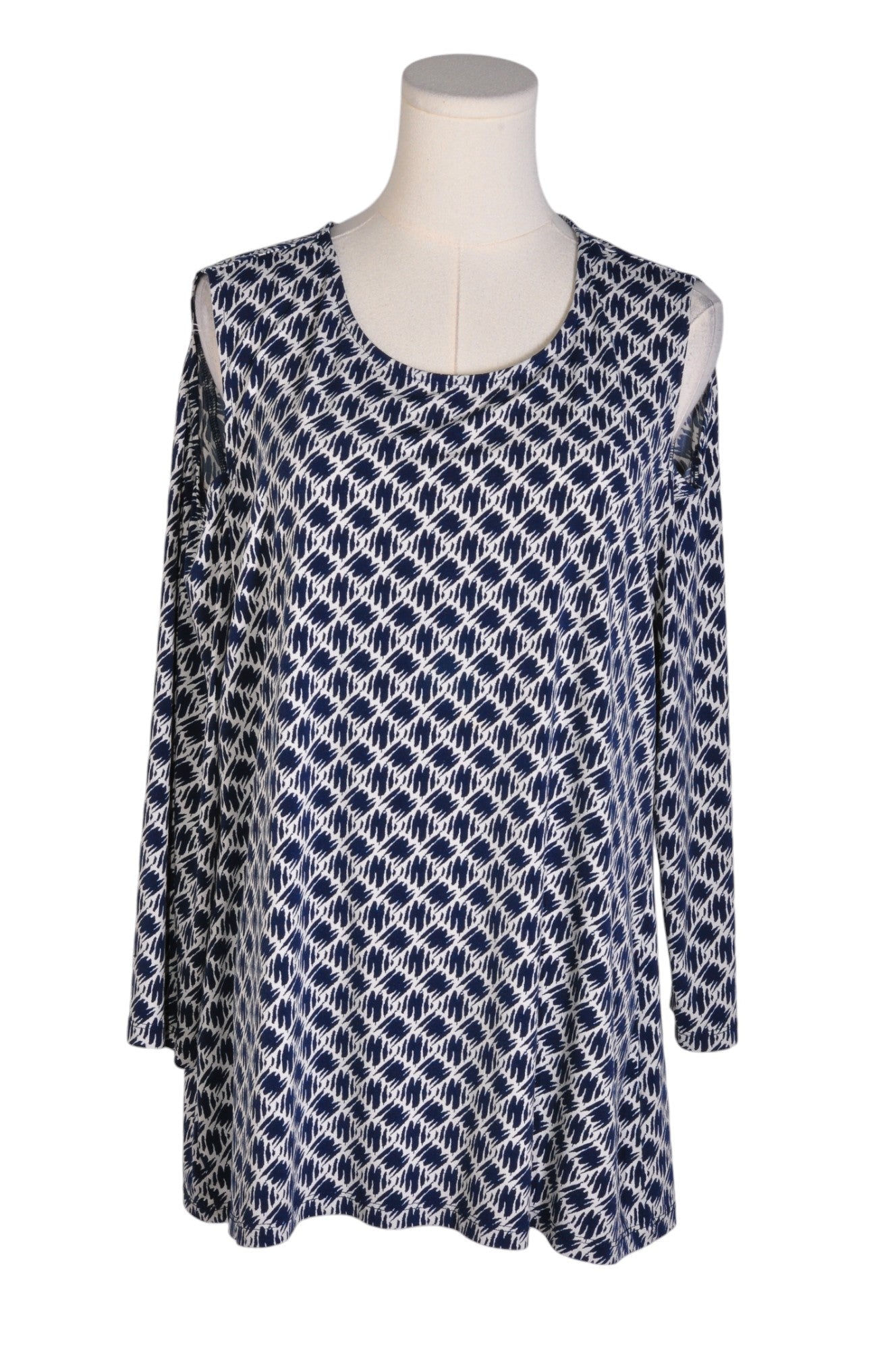 CHARTER CLUB Stylish Women's Regular-Fit Blue Blouse - Size XL