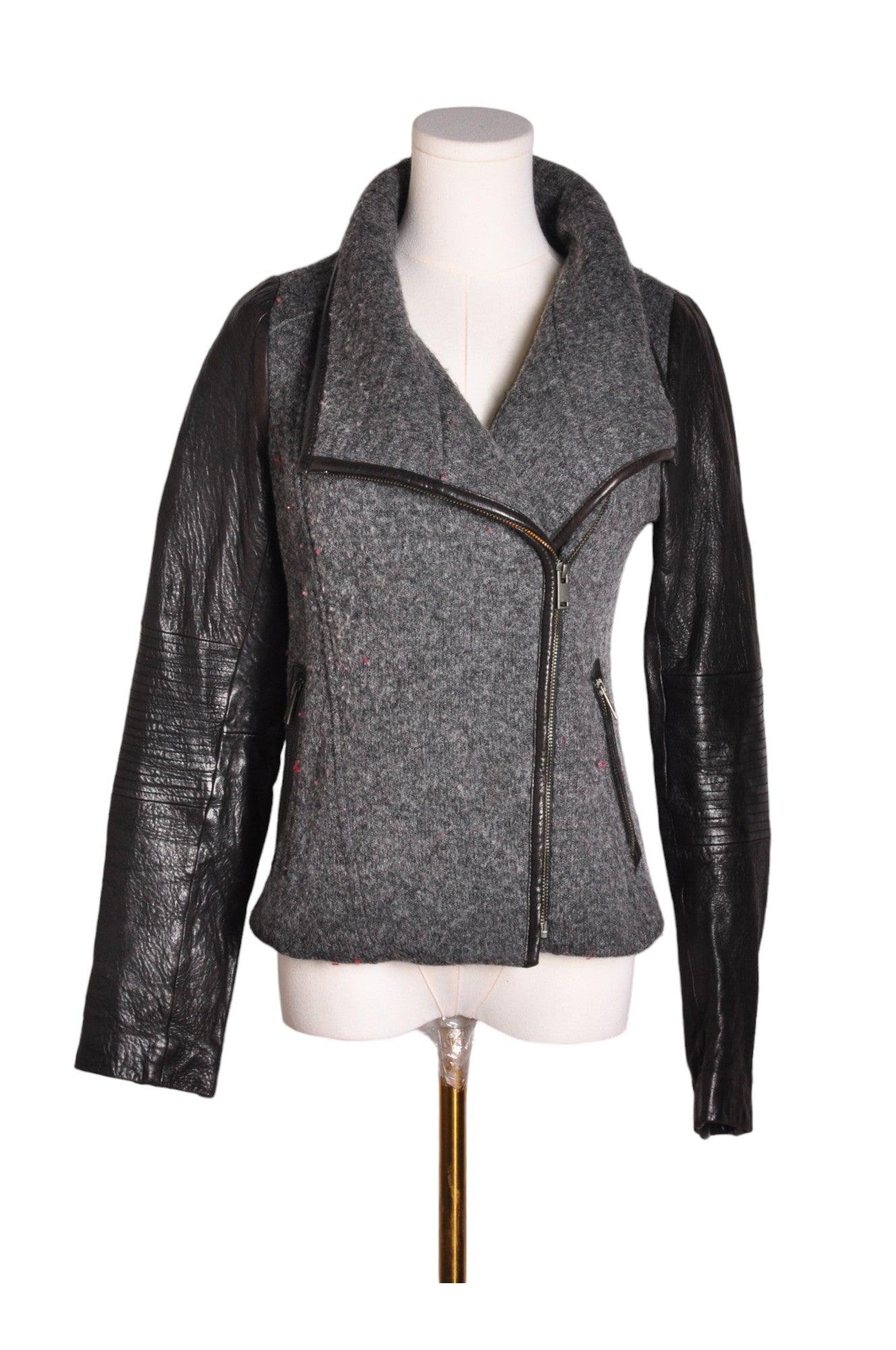 Stylish BANANA REPUBLIC Women's Gray Regular Fit Coat - Size XS