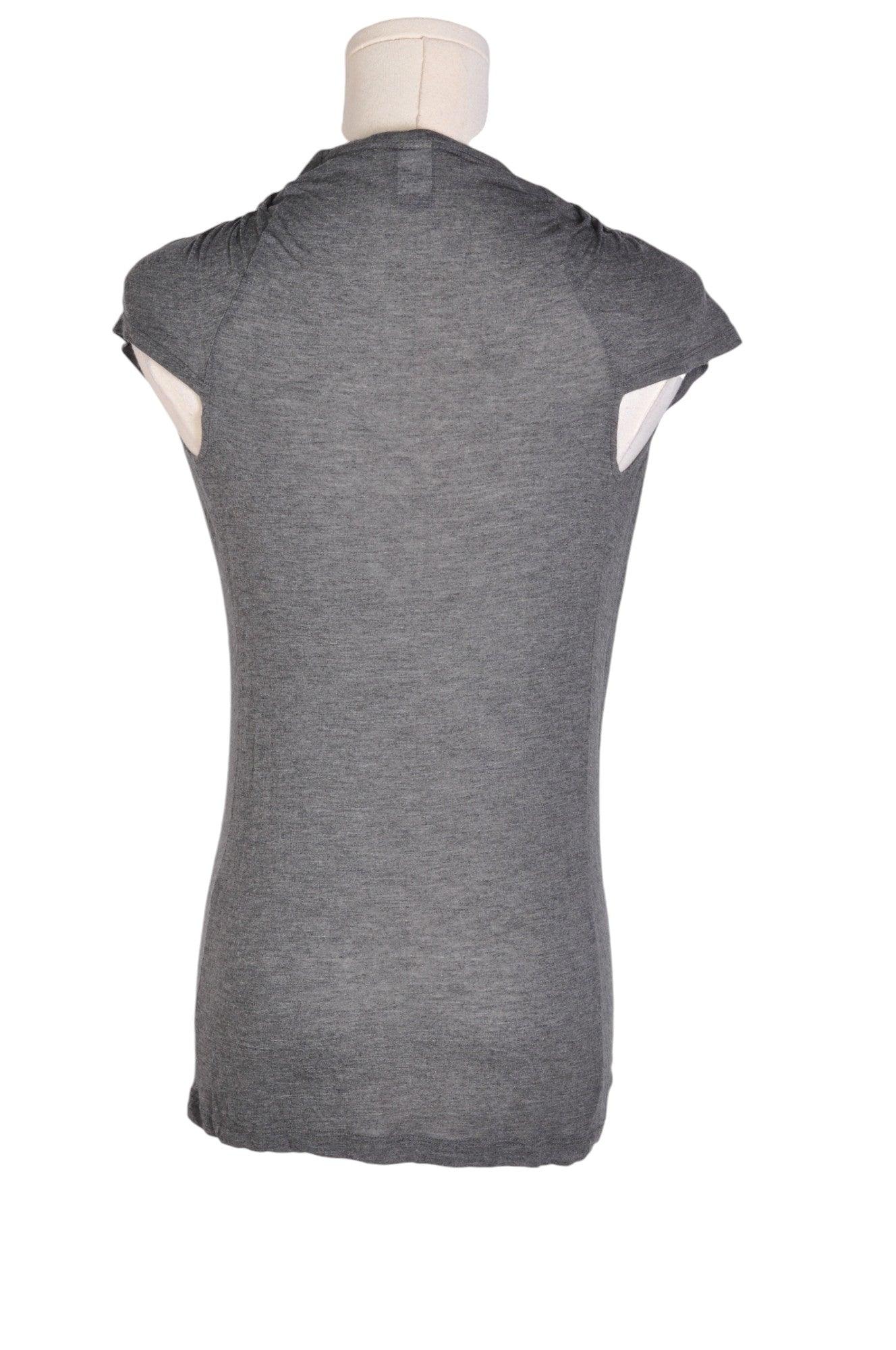 MODA INTERNATIONAL Stylish Second - Hand Women's Gray Regular - Fit Blouses in XS Size