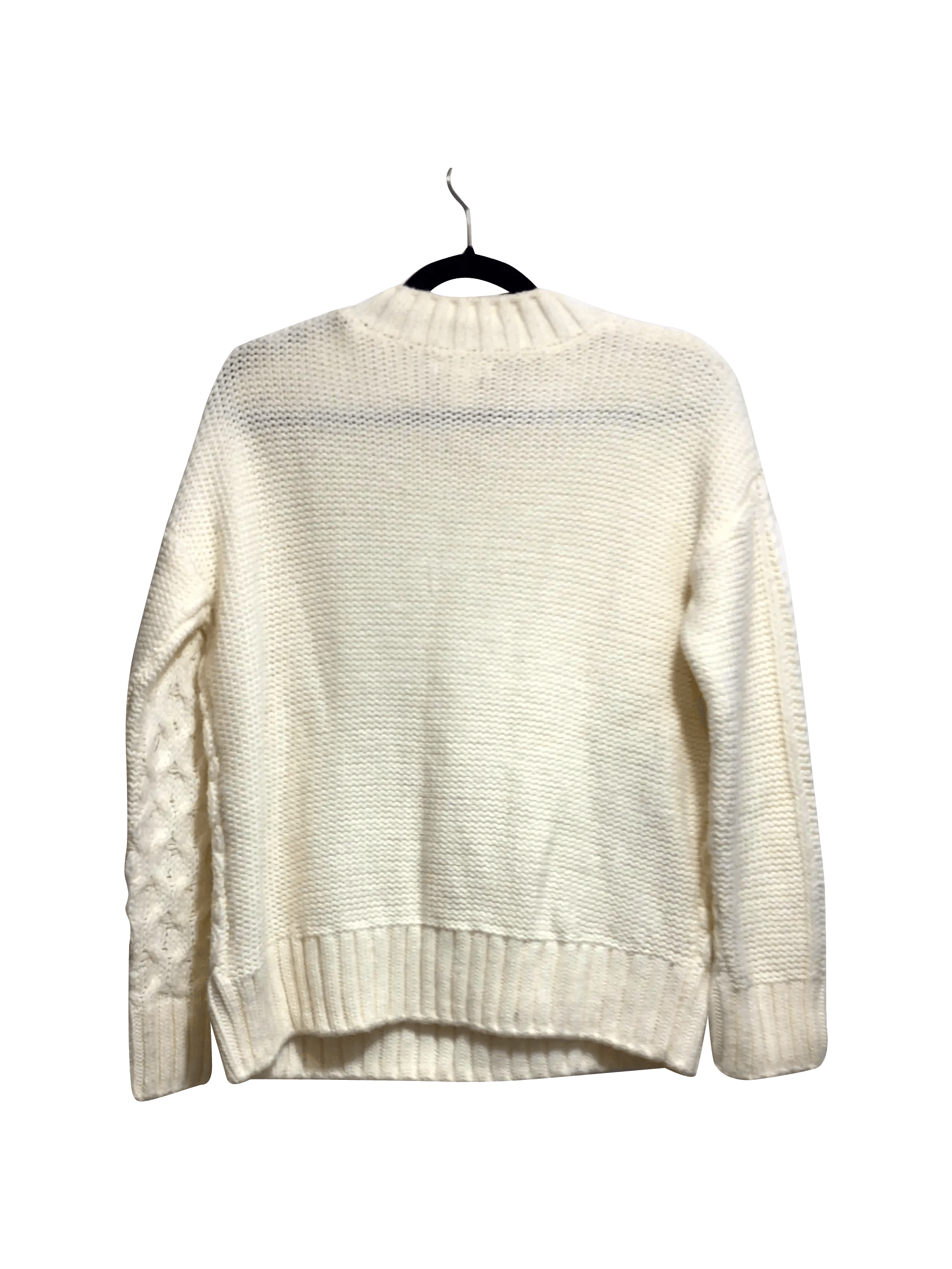 FOREVER 21 Stylish Regular Fit White Sweatshirt - XS
