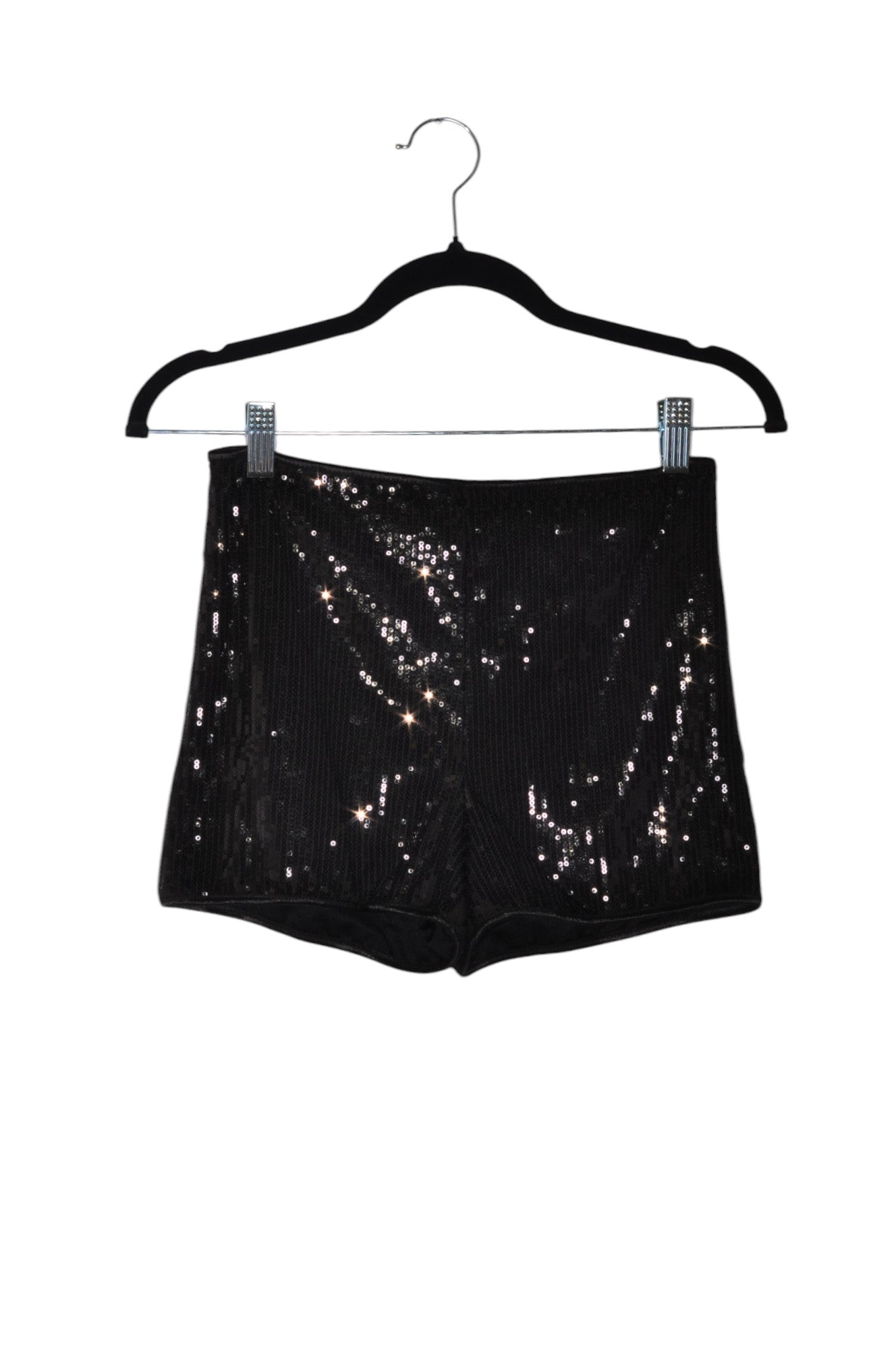 FOREVER 21 Stylish Women's Classic Black Regular Fit Shorts - Size M