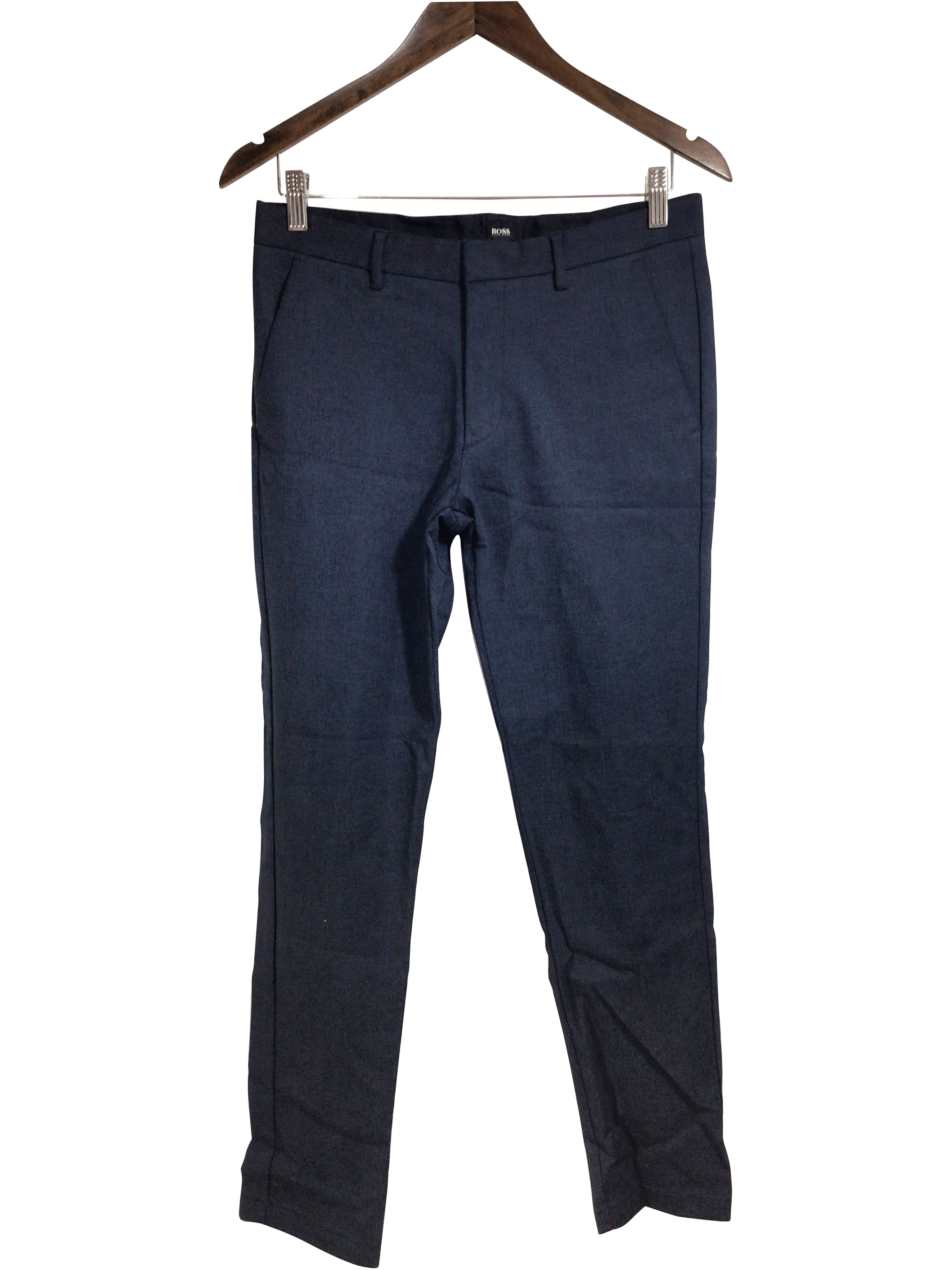 HUGO BOSS Stylish Women's Blue Regular Fit Straight-Legged Jeans - Size 44