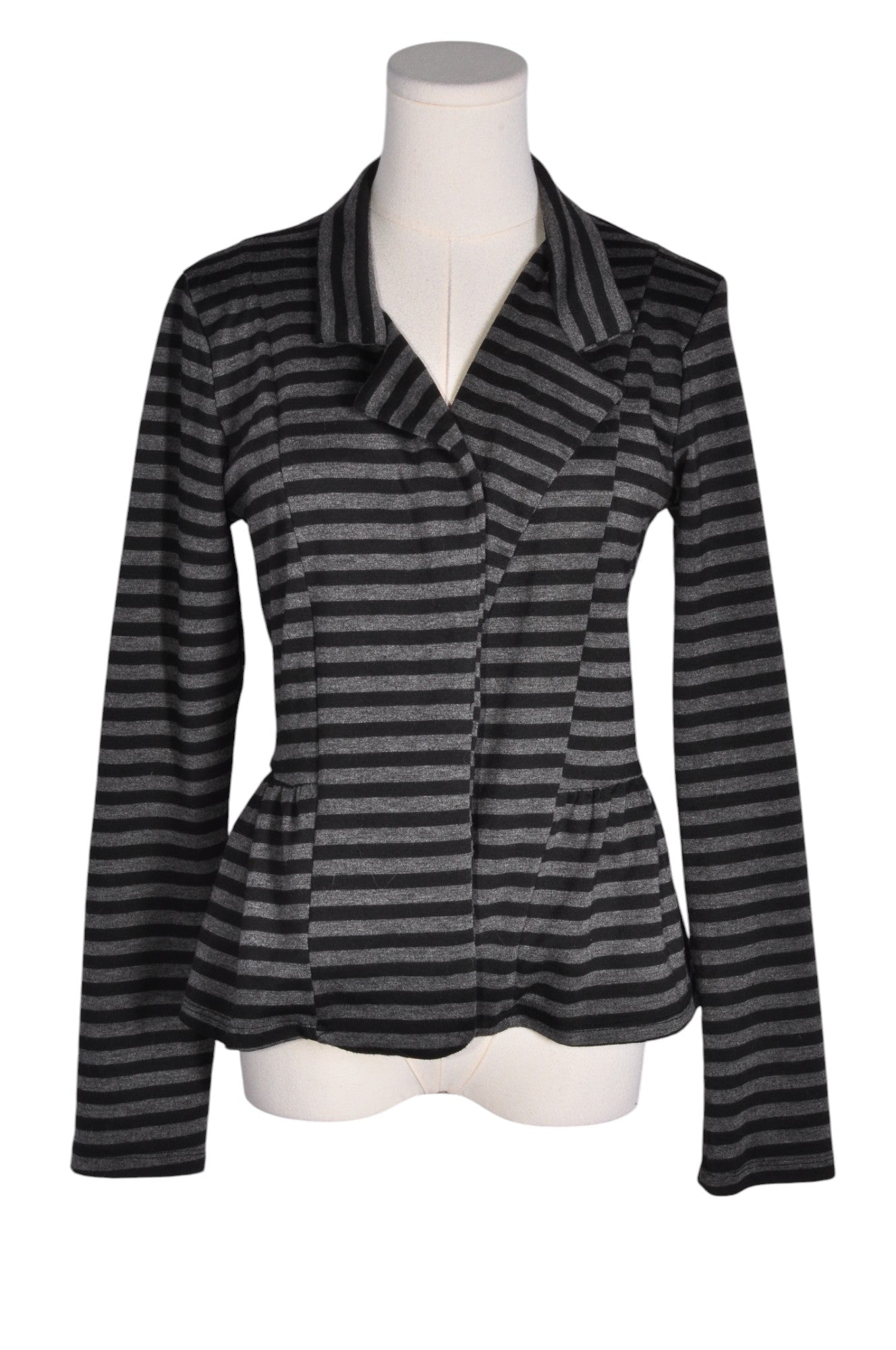 Stylish OLIVIA MOON Gray Regular Fit Women's Cardigan - Size S