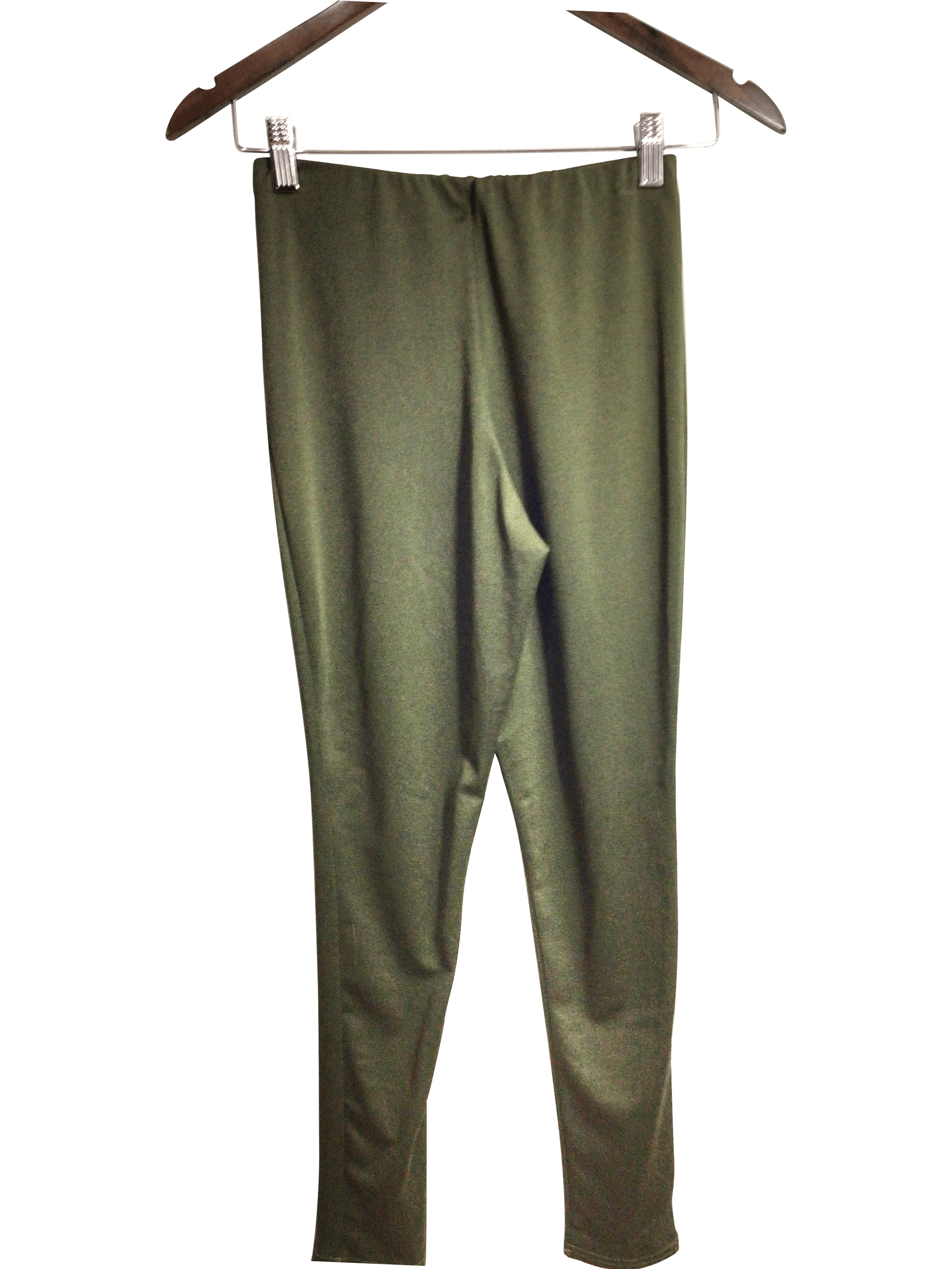 MISSGUIDED Women's Stylish Green Regular Fit Activewear Leggings - Size 4