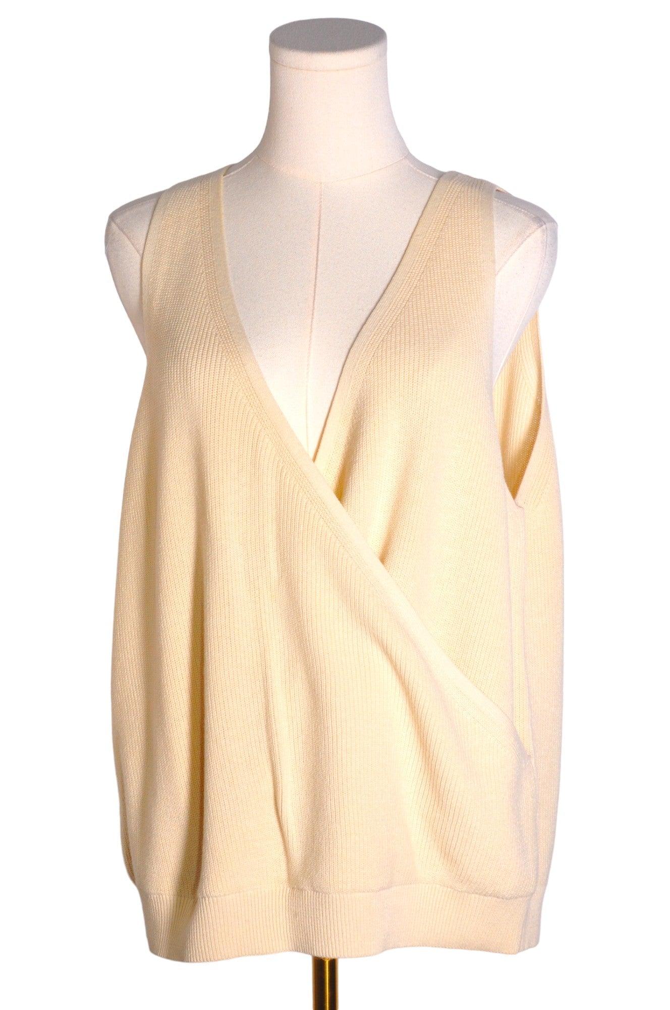 BANANA REPUBLIC Stylish Women's Beige Regular-Fit Blouses - Size XL
