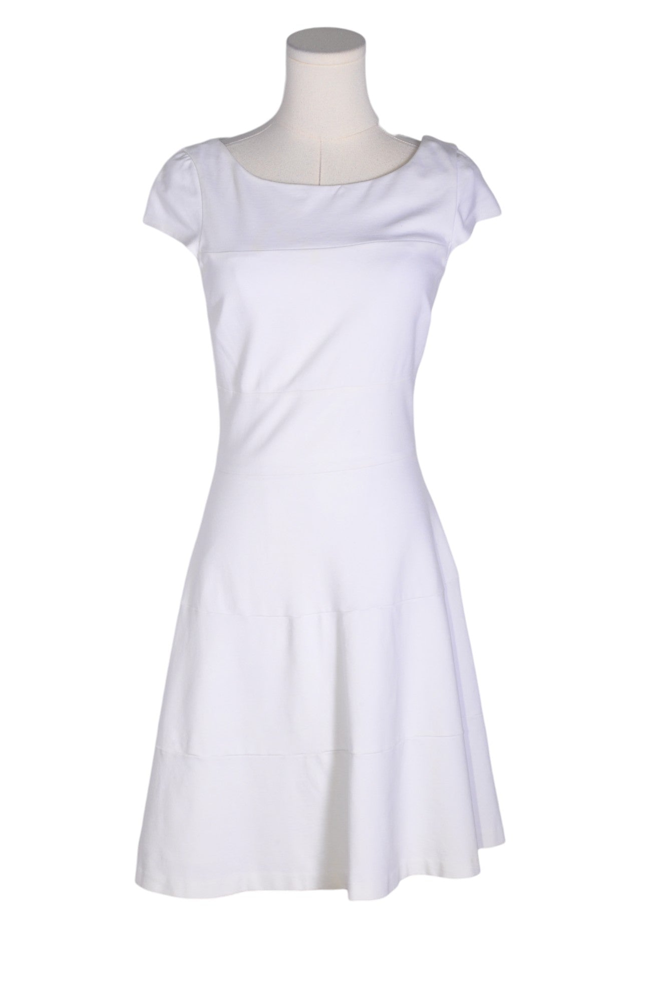 BANANA REPUBLIC Women's Stunning White Regular Fit & Flare Dress - Size 2