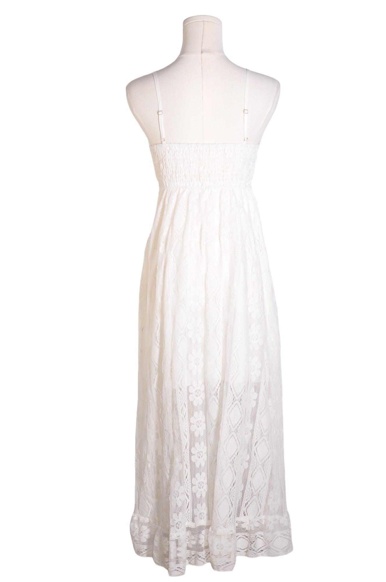 CUPSHE Women's Stunning White Regular Fit High Low Dress - Size XS
