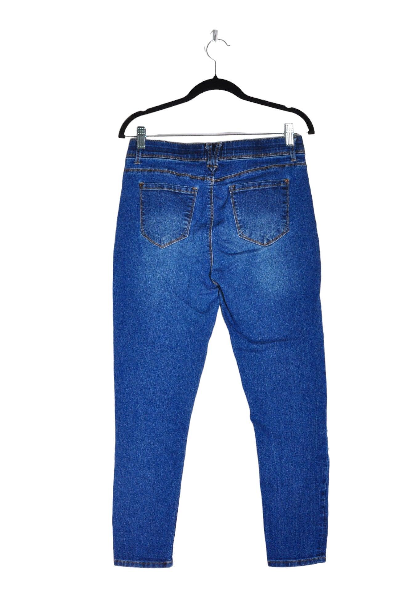 CURVE APPEAL Stylish Women's Blue Regular Fit Straight-Legged Jeans - Size 29