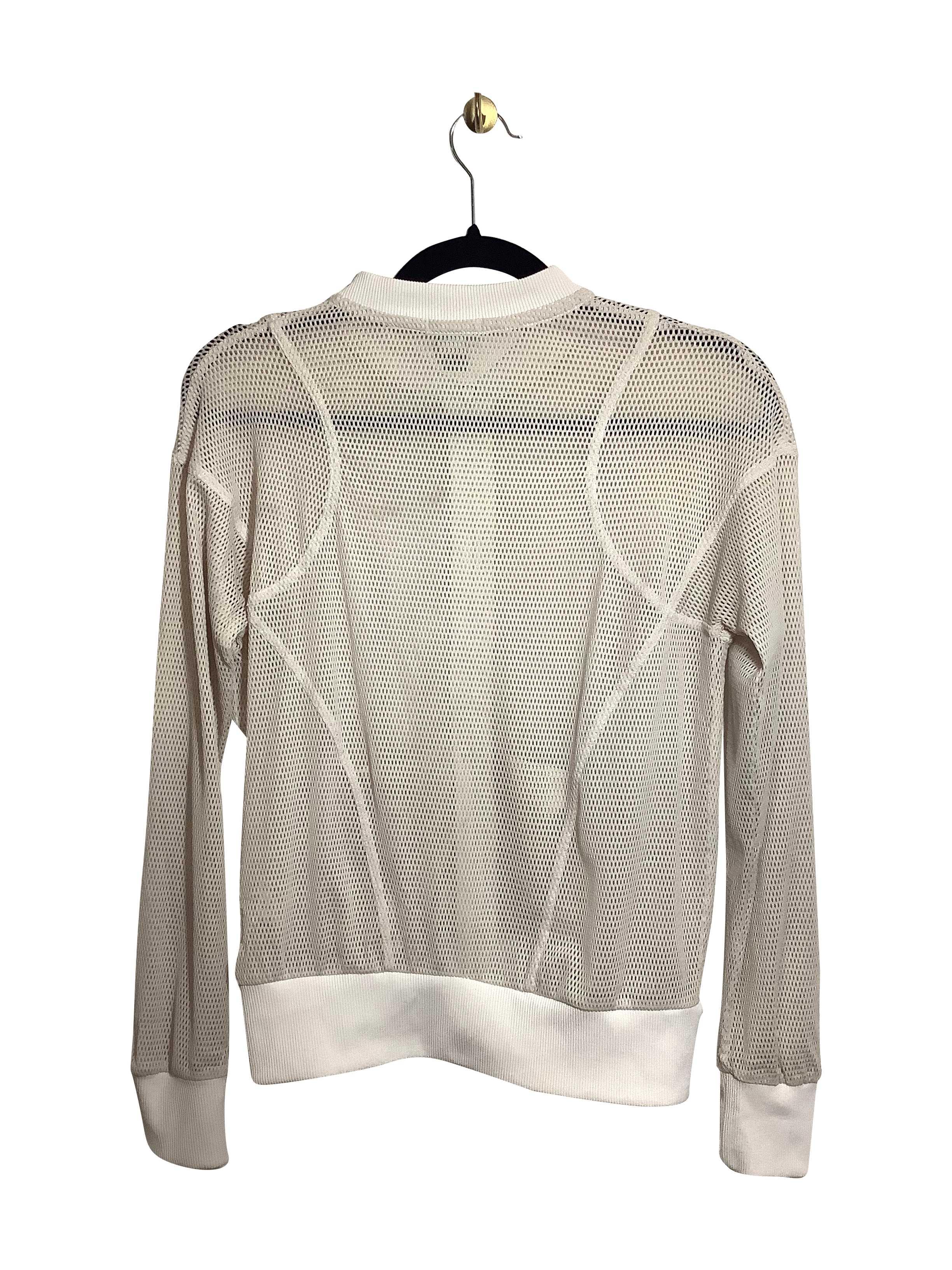 FOREVER 21 Stylish White Regular Fit Sweatshirt - Size S