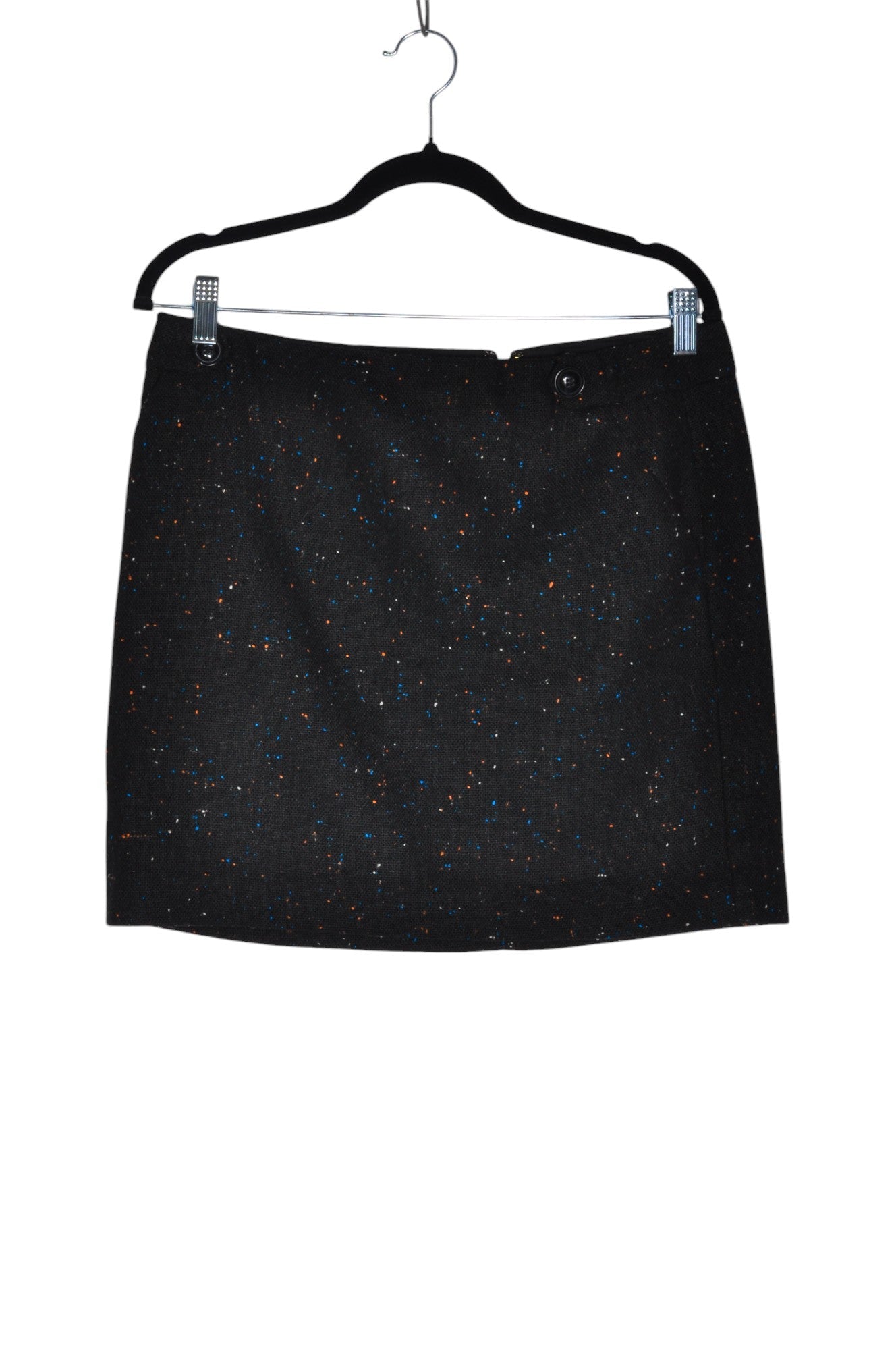 OUTBACK RED Stylish Women's Casual Black Skirt - Size 8, Regular Fit