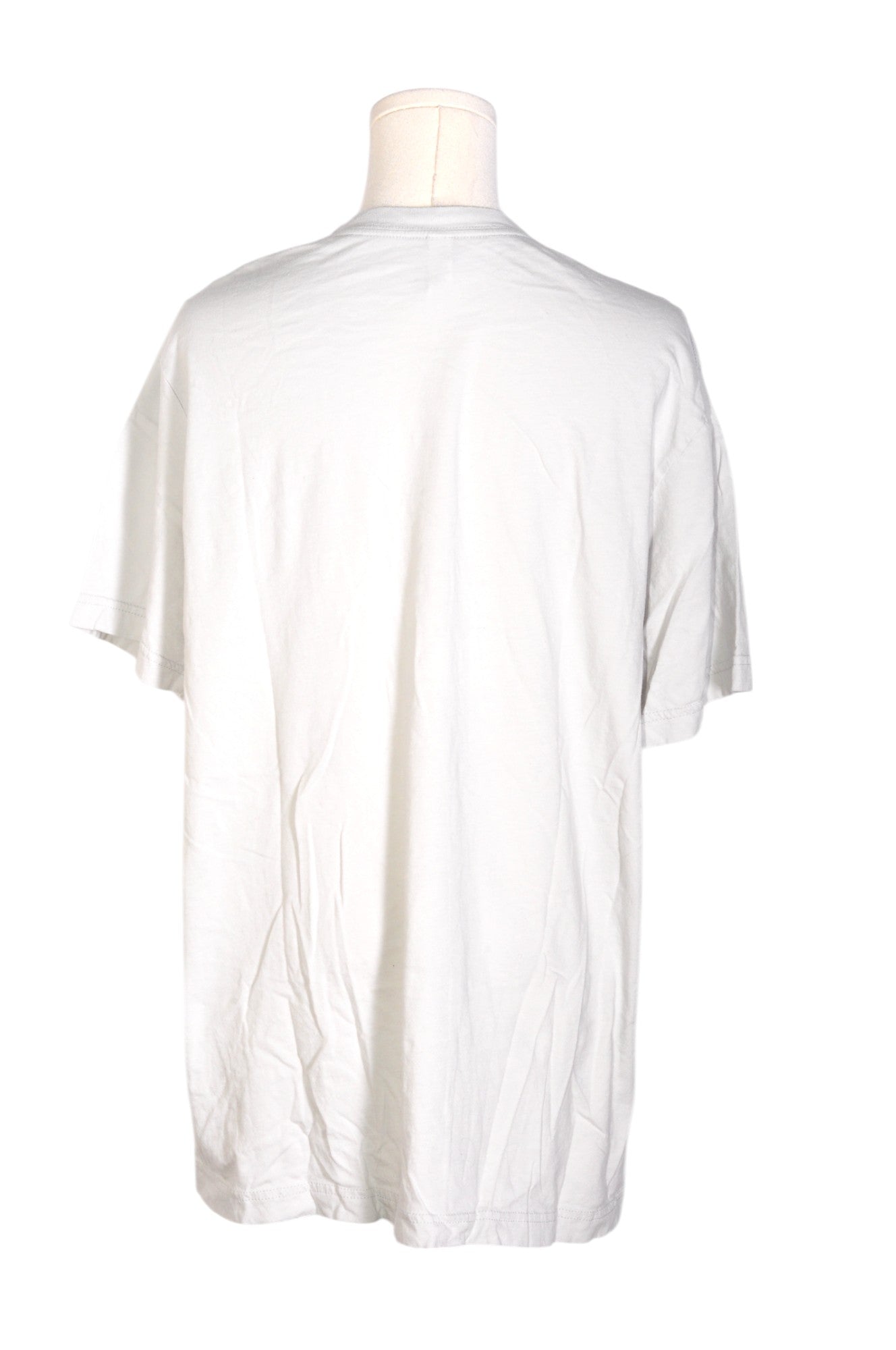 CANVAS Stylish White Regular-Fit Women's XL T-Shirt