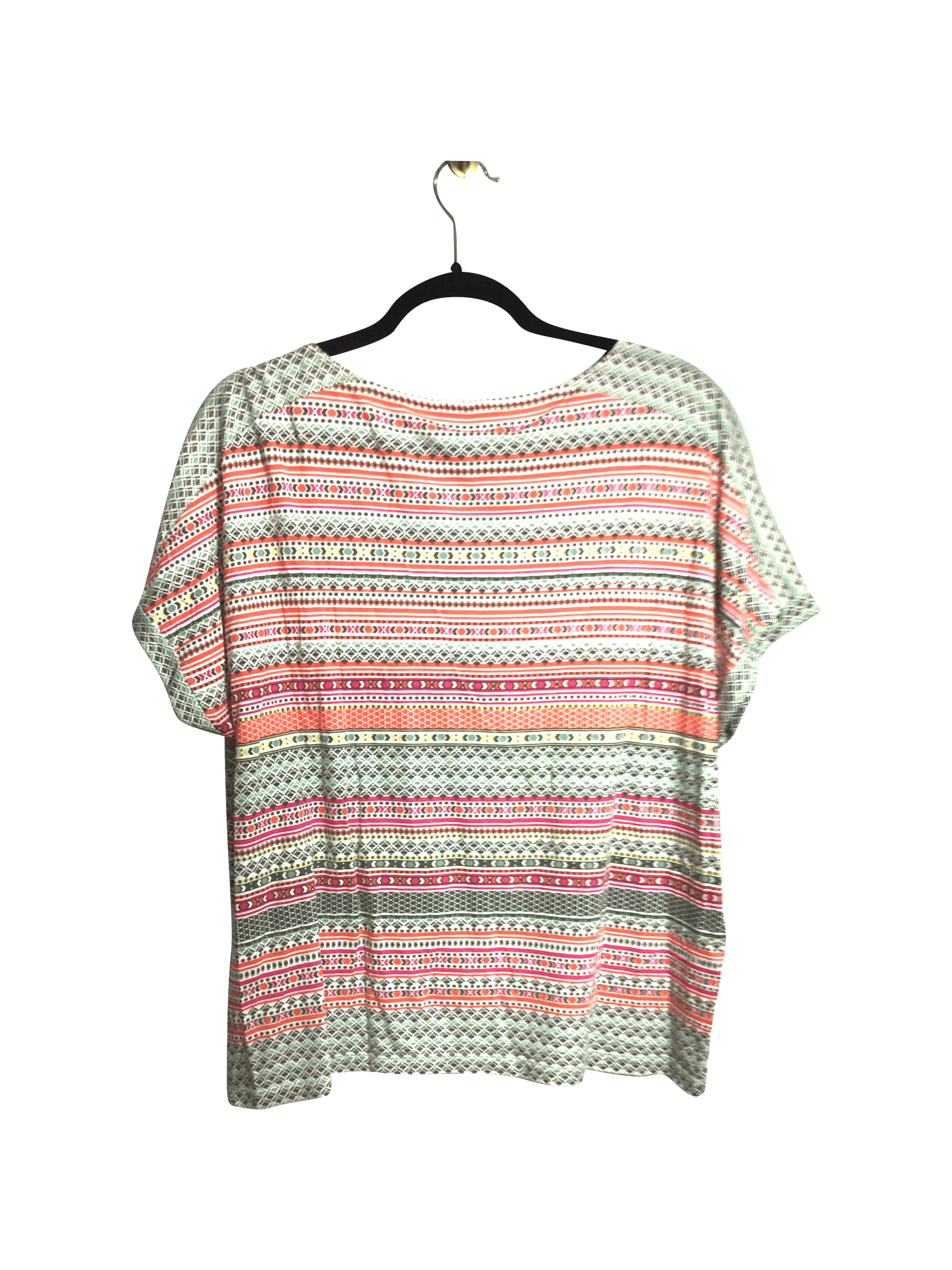 OLSEN Women's Elegant White Regular-Fit Blouses - Size L