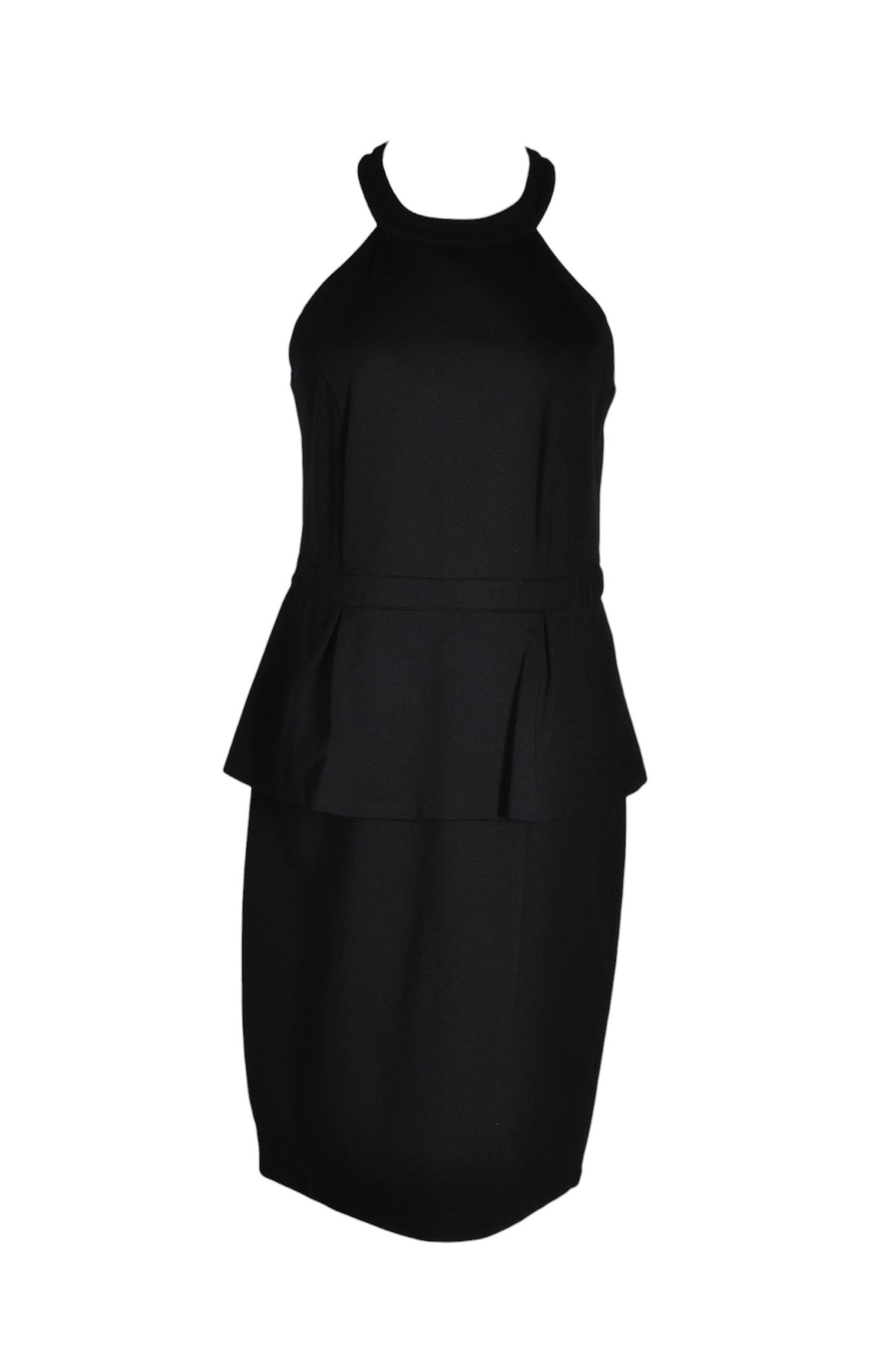 INTERNATIONAL CONCEPTS Stylish Women's Black Regular Fit Midi Dress - Size 10