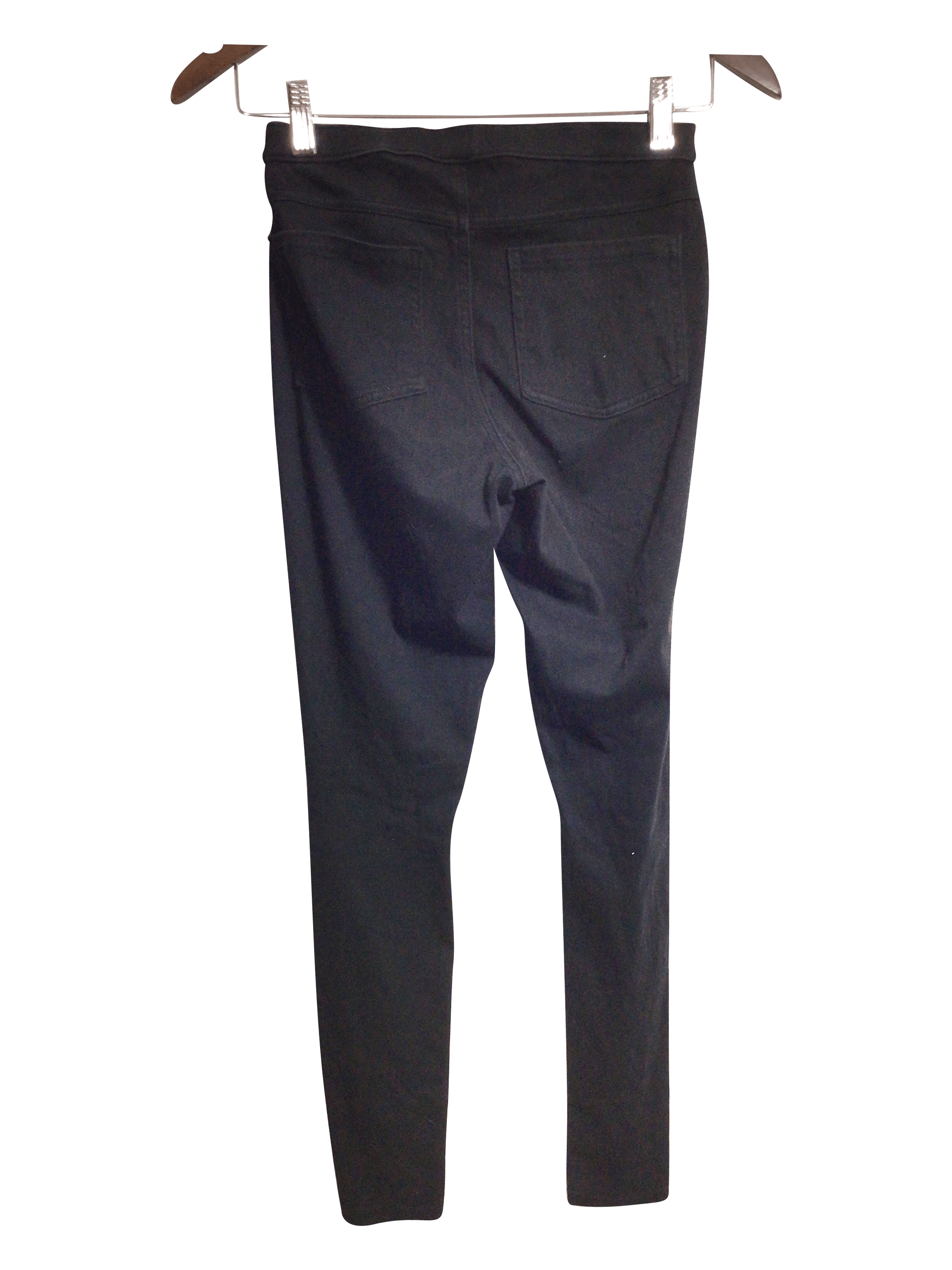 HUE Women's Stylish Black Regular Fit Second - Hand Work Pants - Size XS