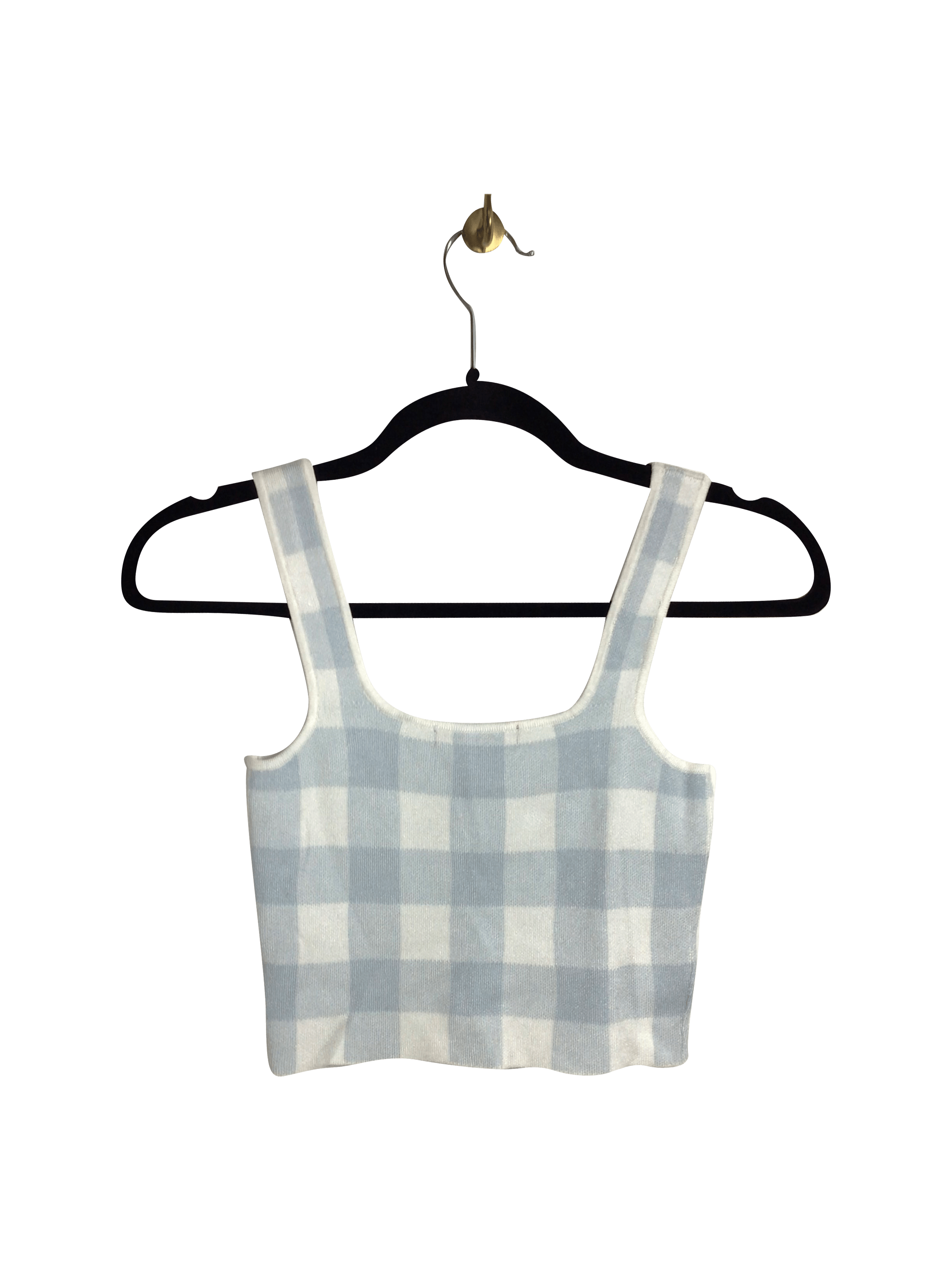 FOREVER 21 Stylish Women's Blue Regular Fit Crop Tops - Size S