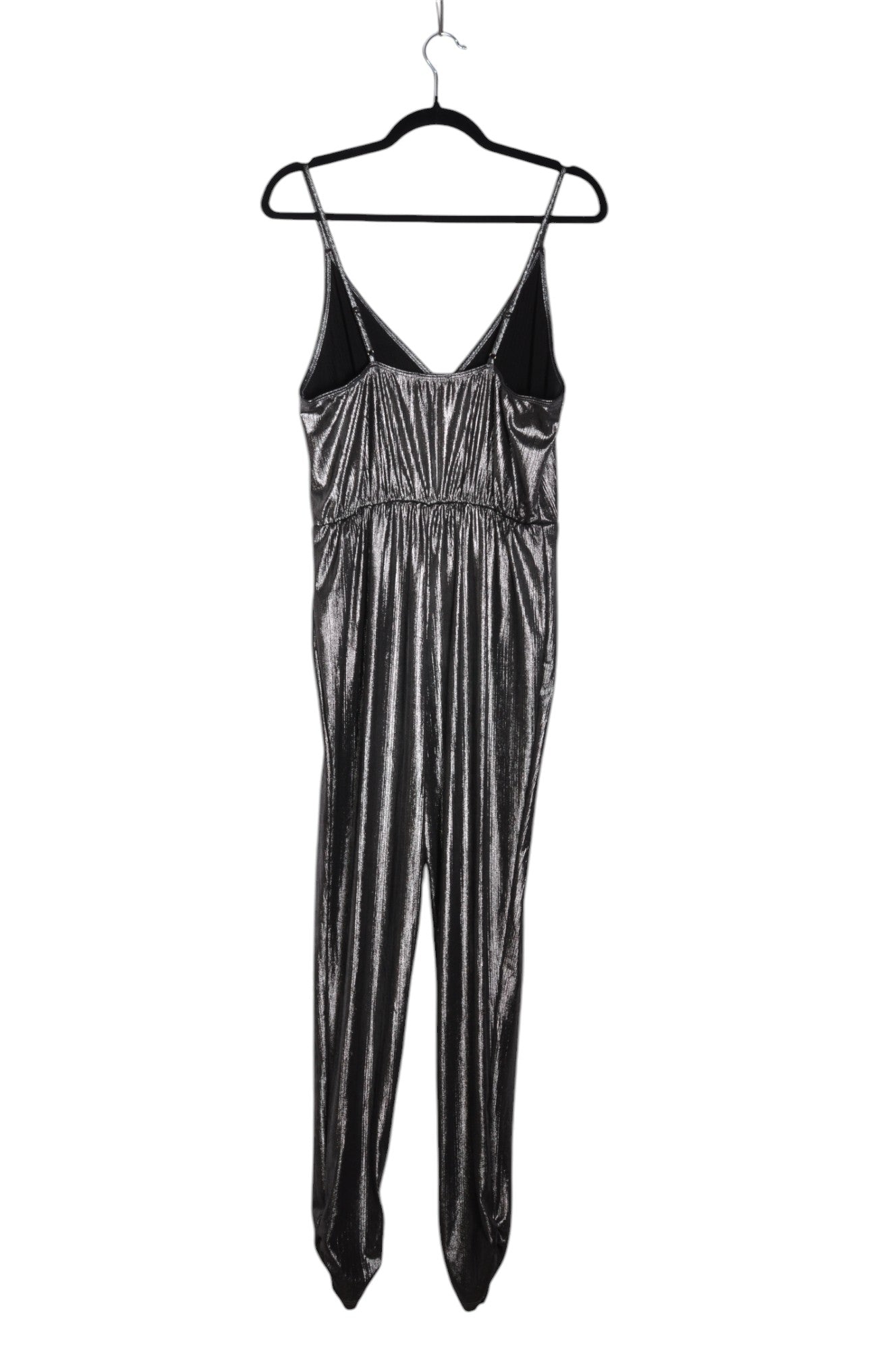 FOREVER 21 Stylish Women's Gray Regular-Fit Jumpsuit - Size M