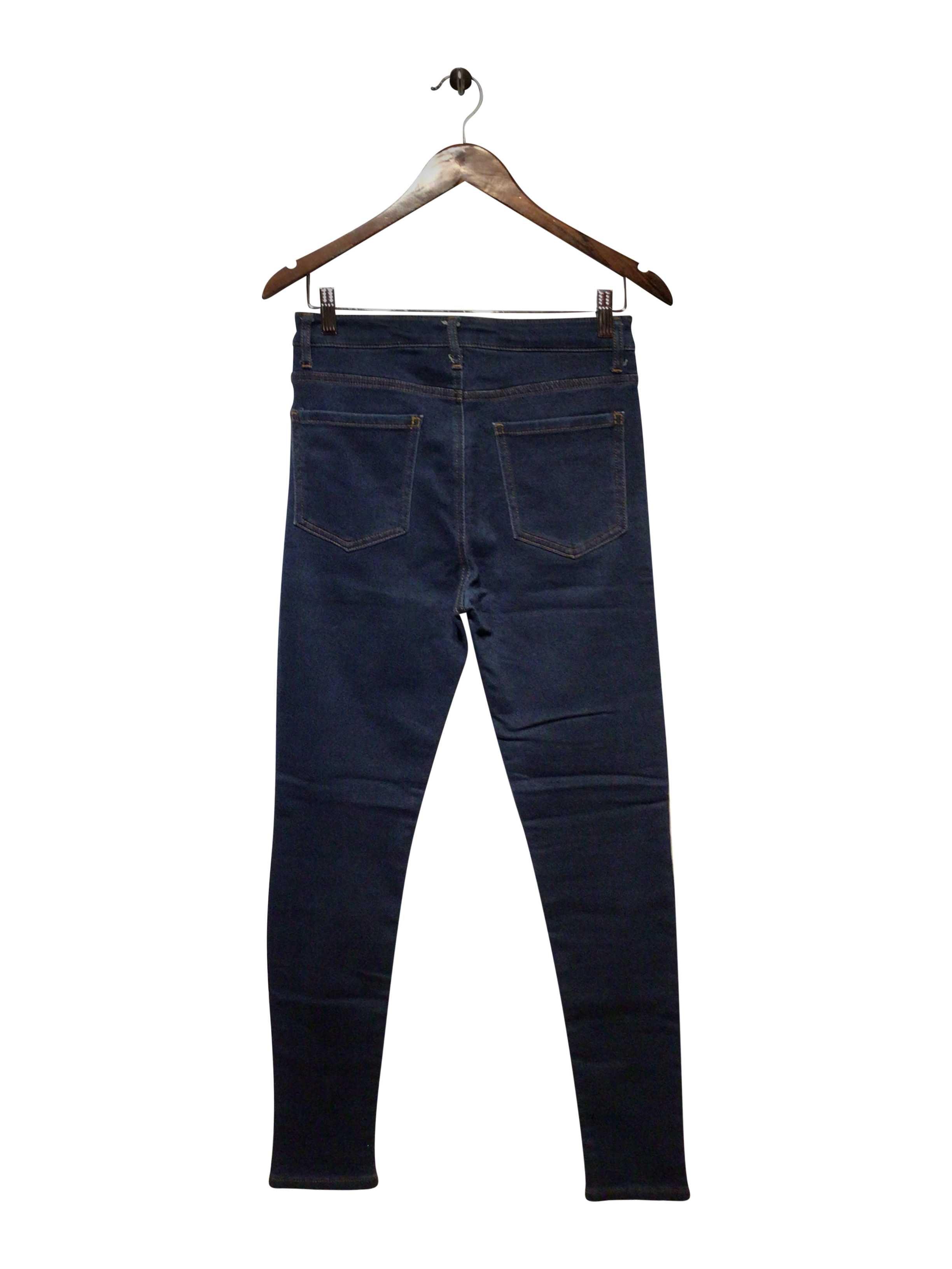 FOREVER 21 Stylish Regular Fit Blue Straight - Legged Jeans Size 27
