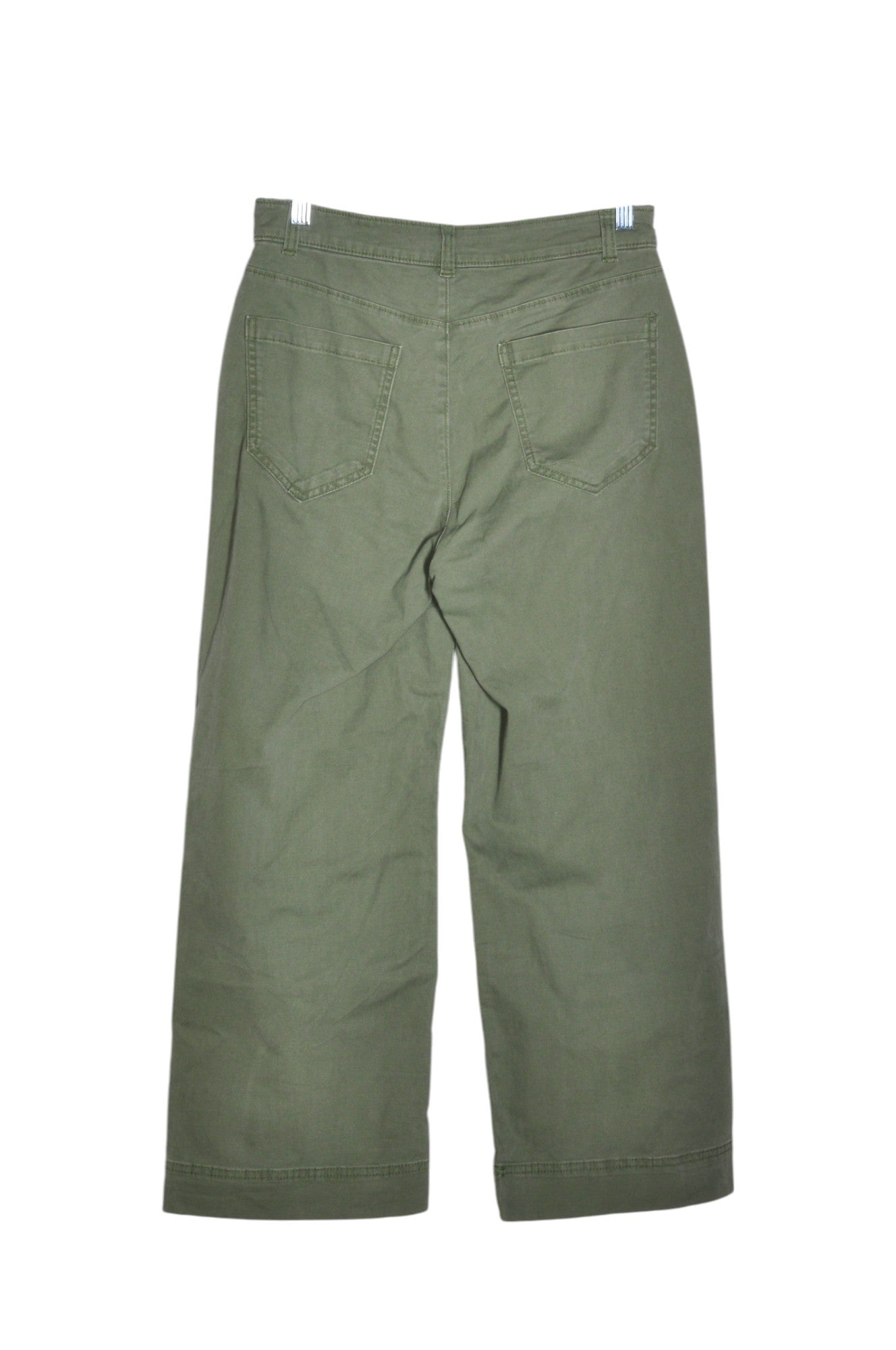 OLD NAVY Stylish Women's Green Regular Fit Straight-Legged Jeans - Size 6