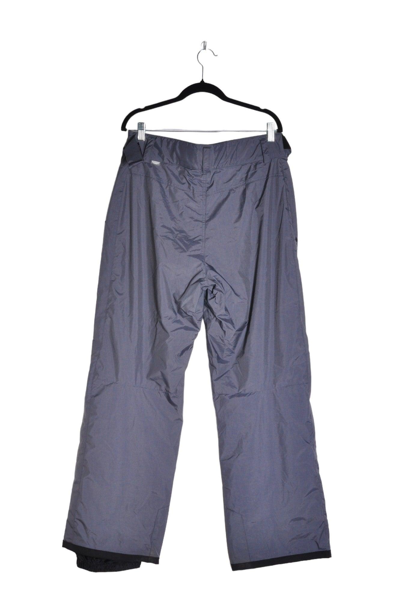 COLUMBIA Men's Gray Regular Fit Second - Hand Activewear Jogging Pants Size M