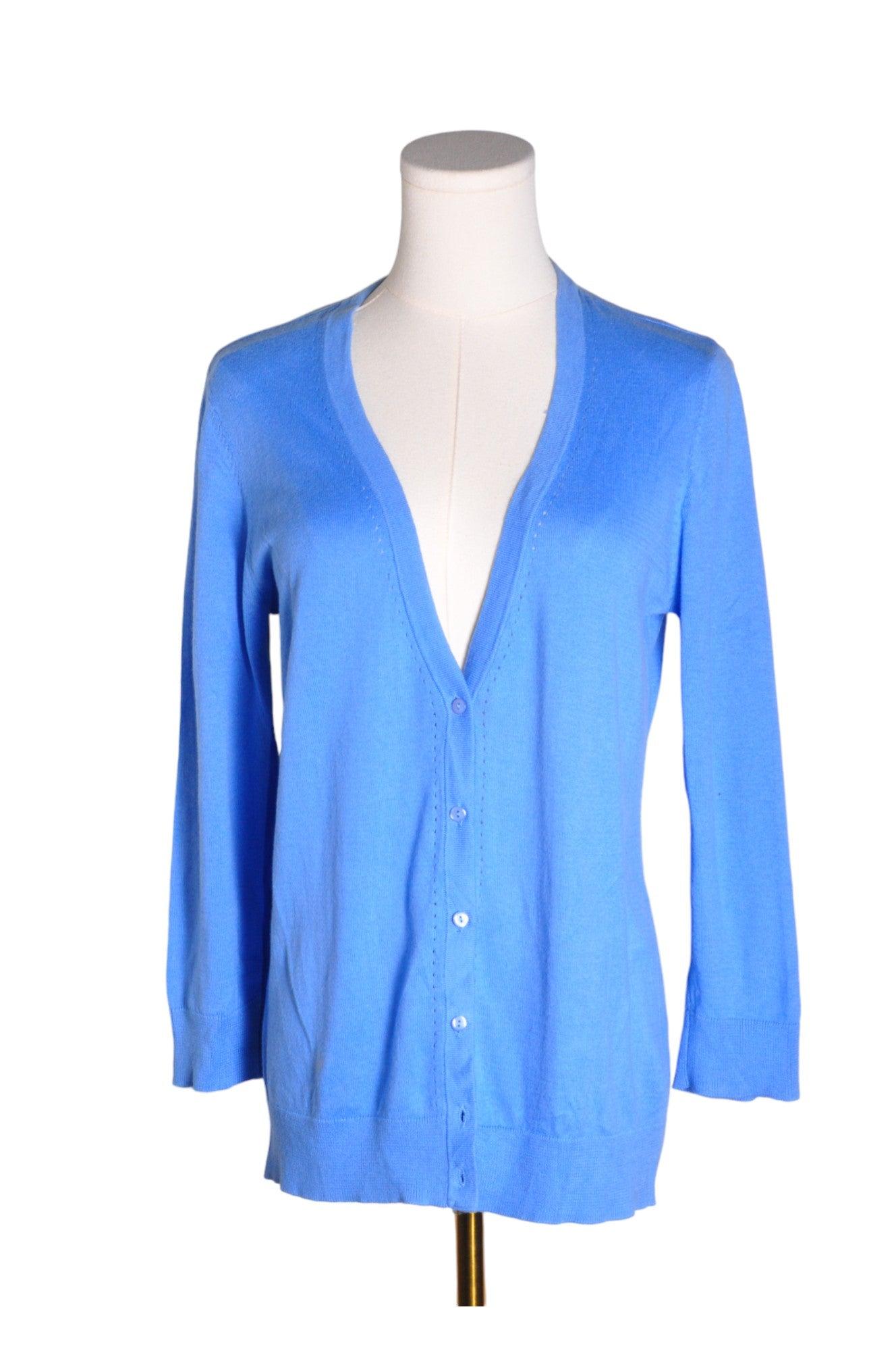Stylish LOFT Women's Blue Regular Fit Cardigan - Size S