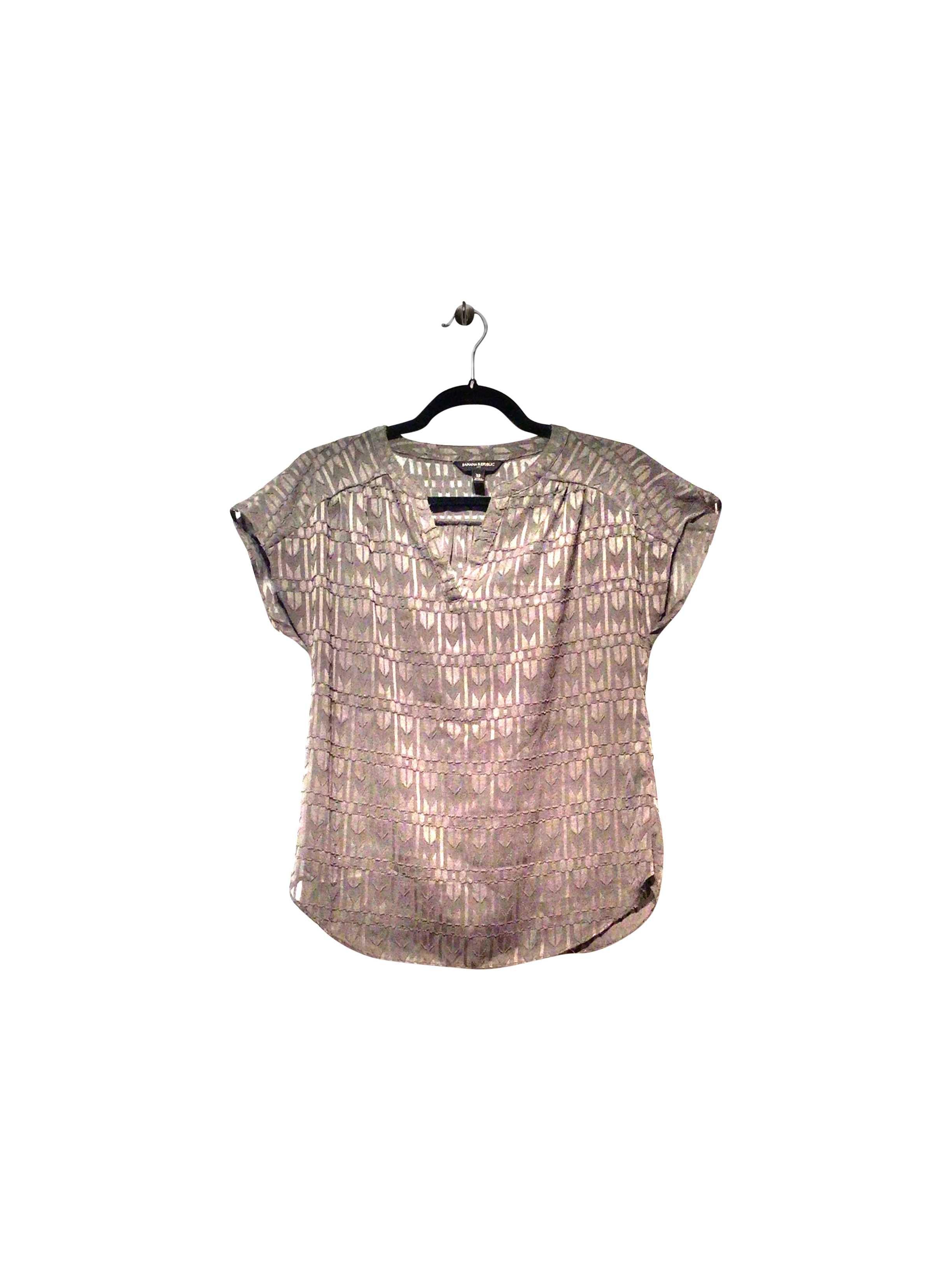 BANANA REPUBLIC Stunning Green Regular Fit Blouse - Size XS