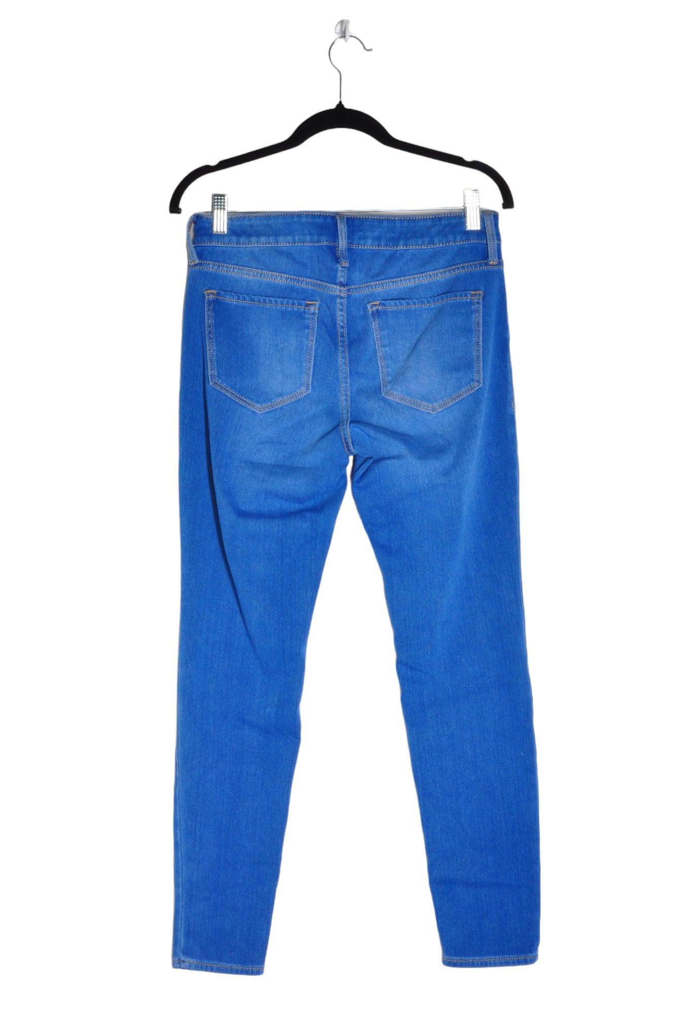 OLD NAVY Stylish Women's Blue Straight-Legged Regular Fit Jeans - Size 8