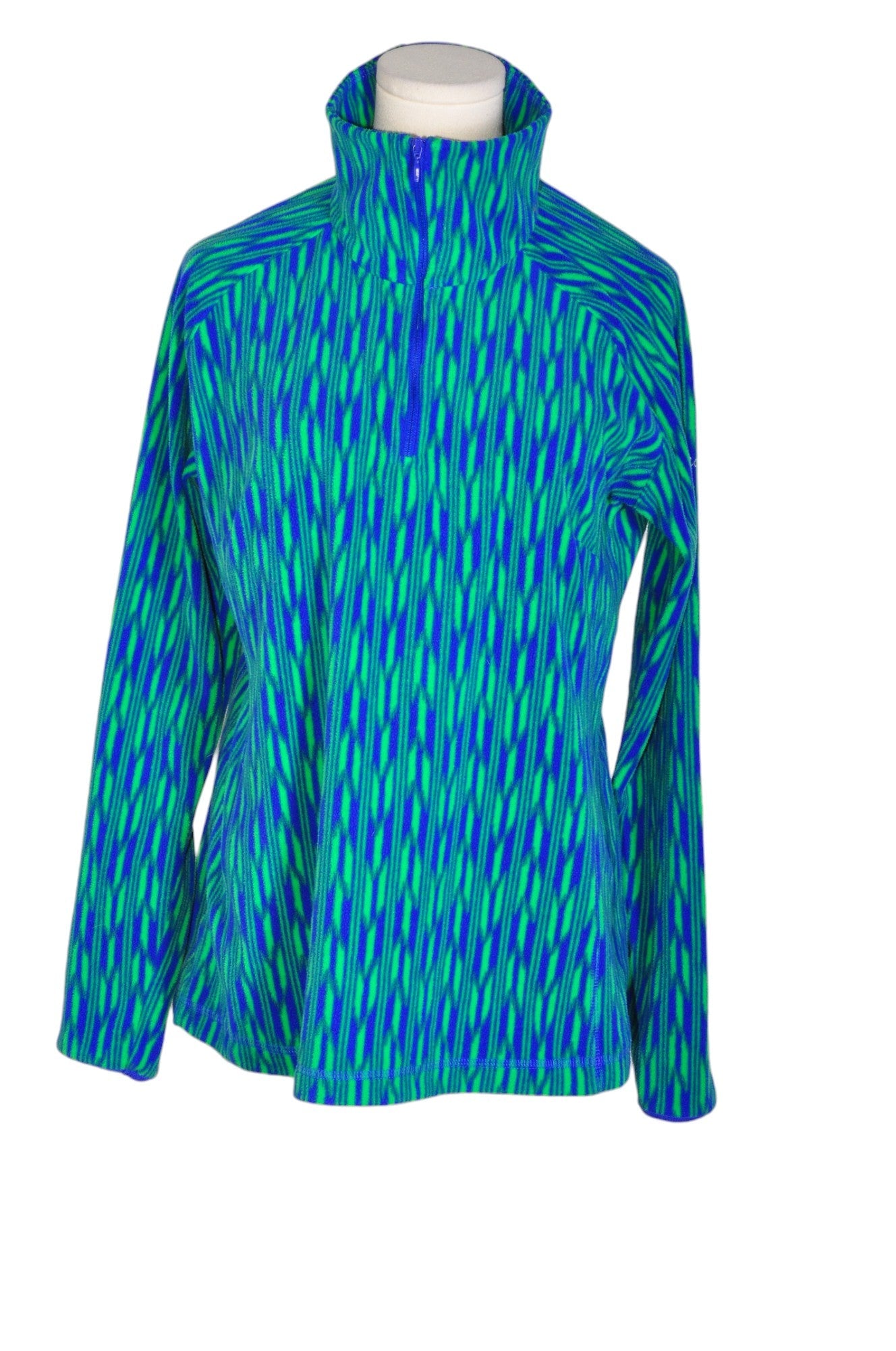 COLUMBIA Stylish Blue Regular Fit Women's Coats - Size L
