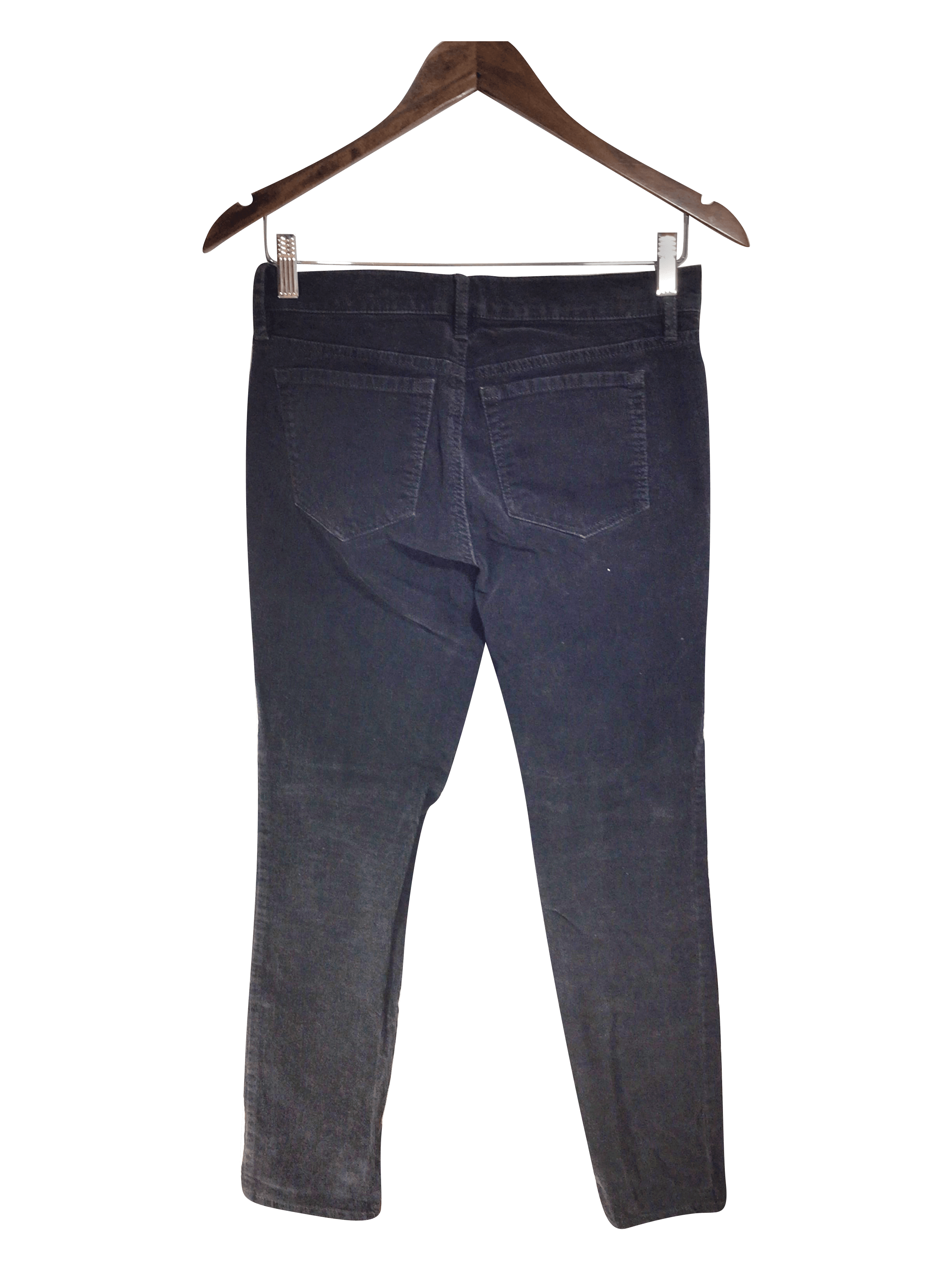 LOFT Second-Hand Women's Black Regular-Fit Straight-Legged Jeans Size 2