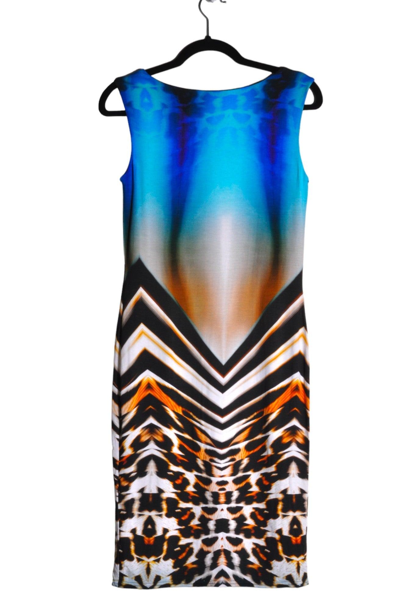 MICHAEL TYLER Stylish Women's Blue Regular-Fit Sheath Dress - Size S