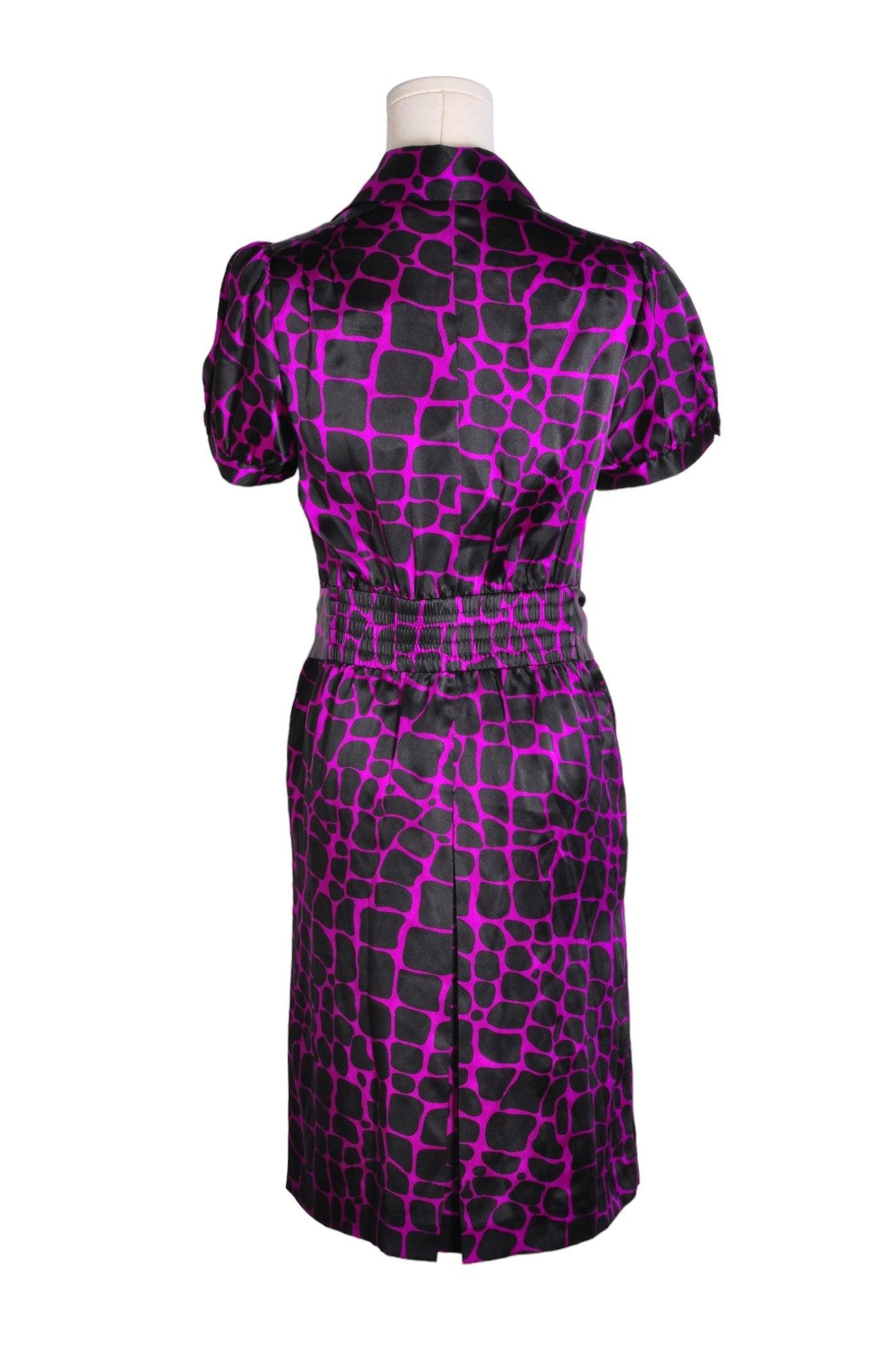 Stylish INTERNATIONAL CONCEPTS Purple Regular-Fit Women's Wrap Dress Size 8