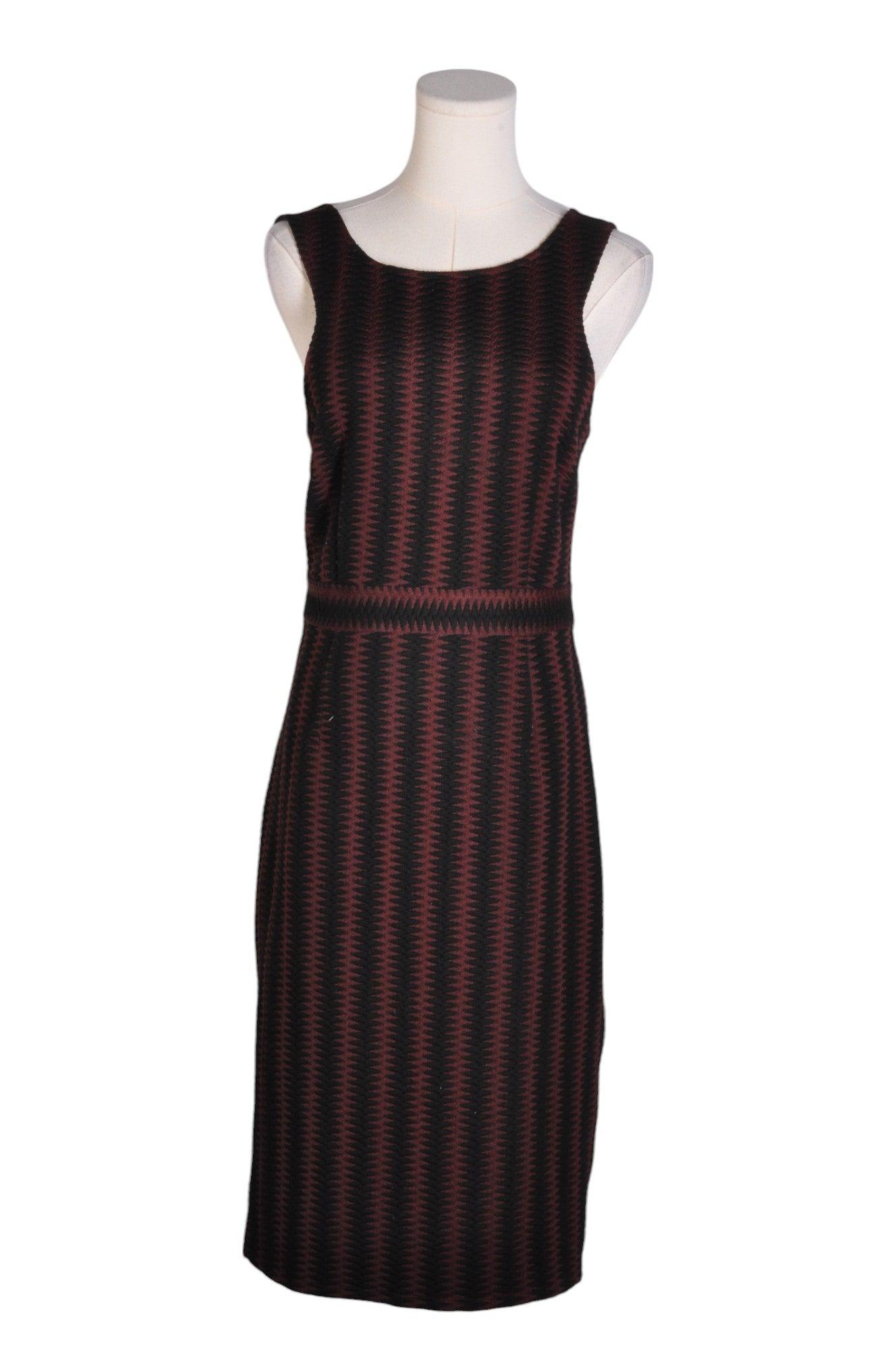 Stylish MIIK Women's Regular Fit Sheath Dress in Brown - Size S