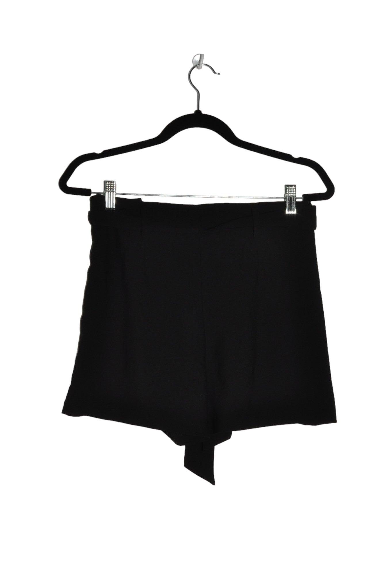 MONTEAU Women's Timeless Classic Black Regular-Fit Shorts - Size L