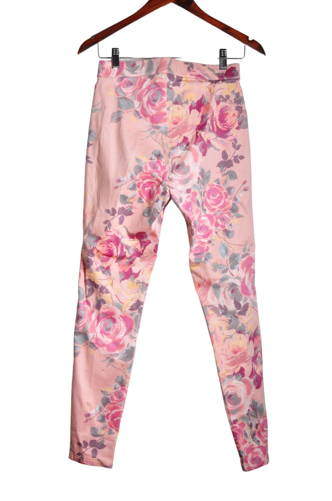 Stylish HUE Women's Pink Regular-Fit Straight-Legged Jeans - Size S