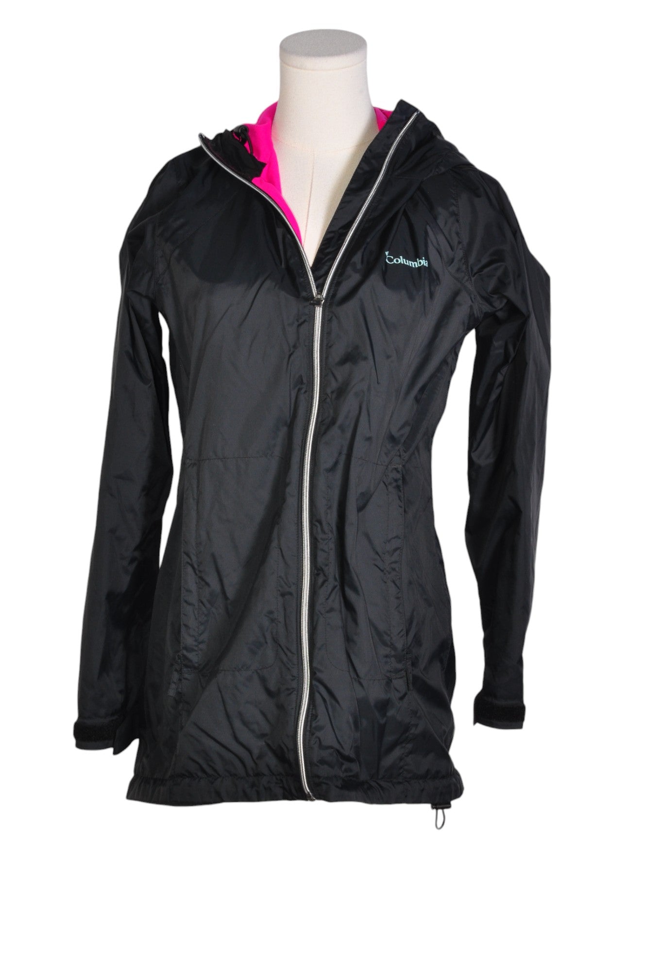 COLUMBIA Stylish Women's Regular-Fit Black Coat - Size S