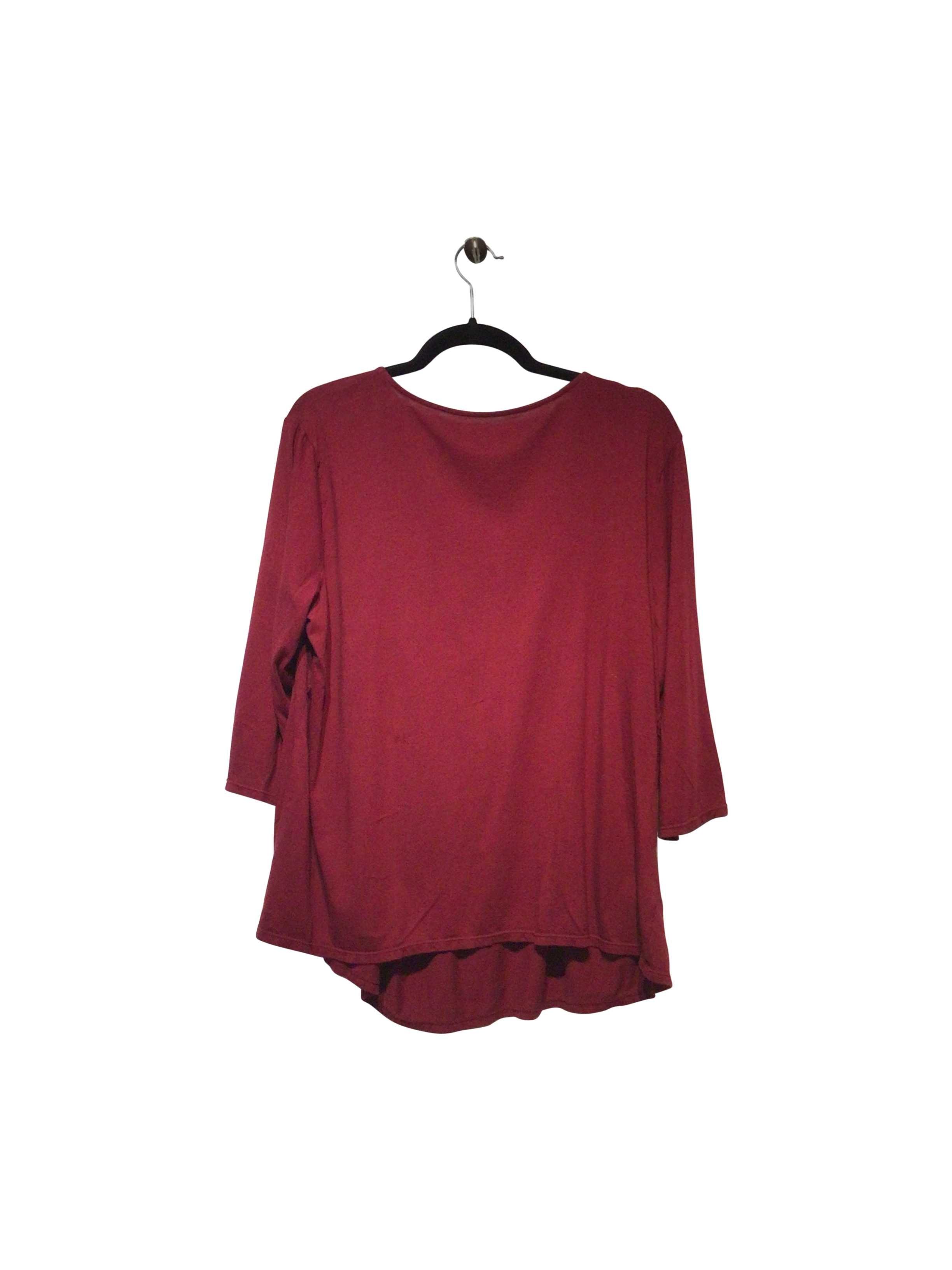 MOTHERHOOD Stylish Regular Fit Red Blouse - XL