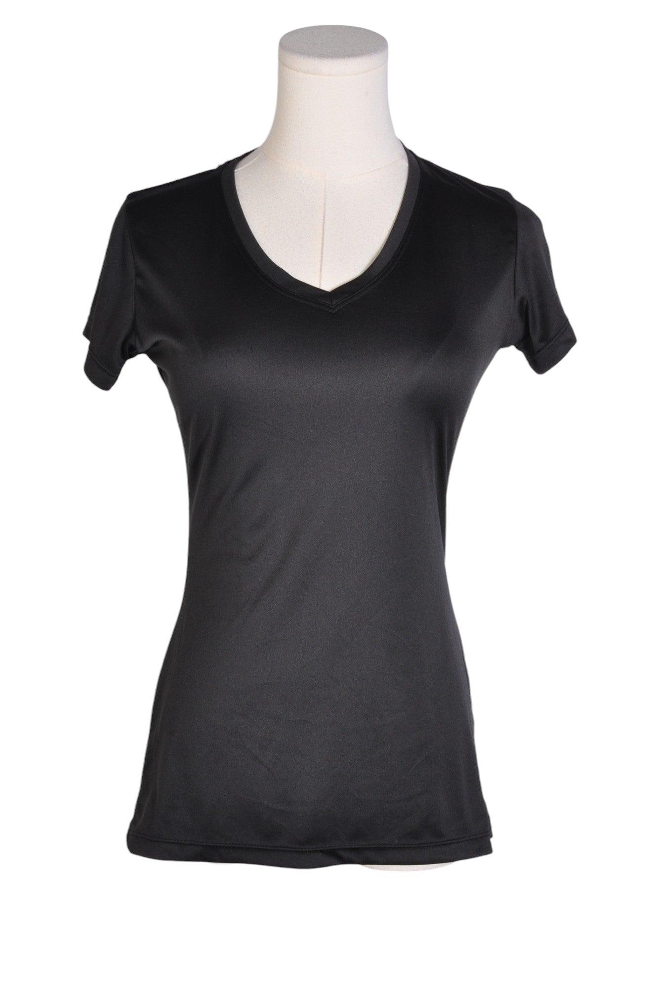FILA Stylish Black Regular-Fit Second-Hand Women's Activewear Tops - Size S