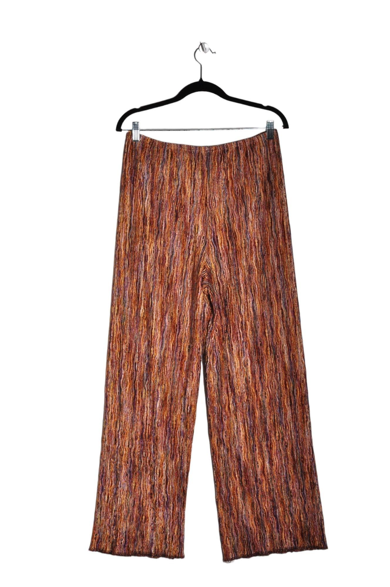 LINDA LUNDSTROM Stylish Women's Brown Regular-Fit Work Pants - Size 12