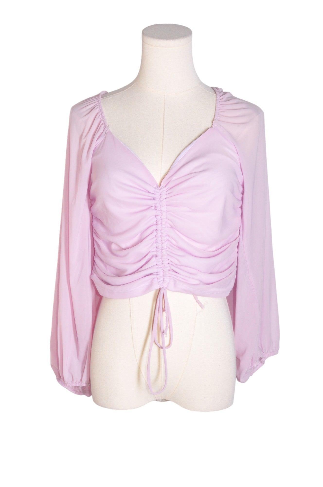 Stylish FASHION NOVA Women's Regular Fit Pink Blouse - Size XL