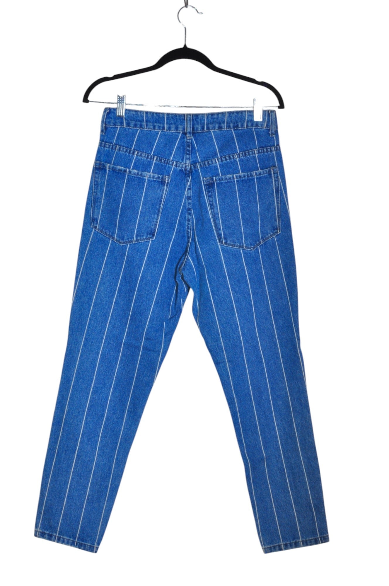 FOREVER 21 Stylish Women's Blue Regular Fit Straight-Legged Jeans - Size 27