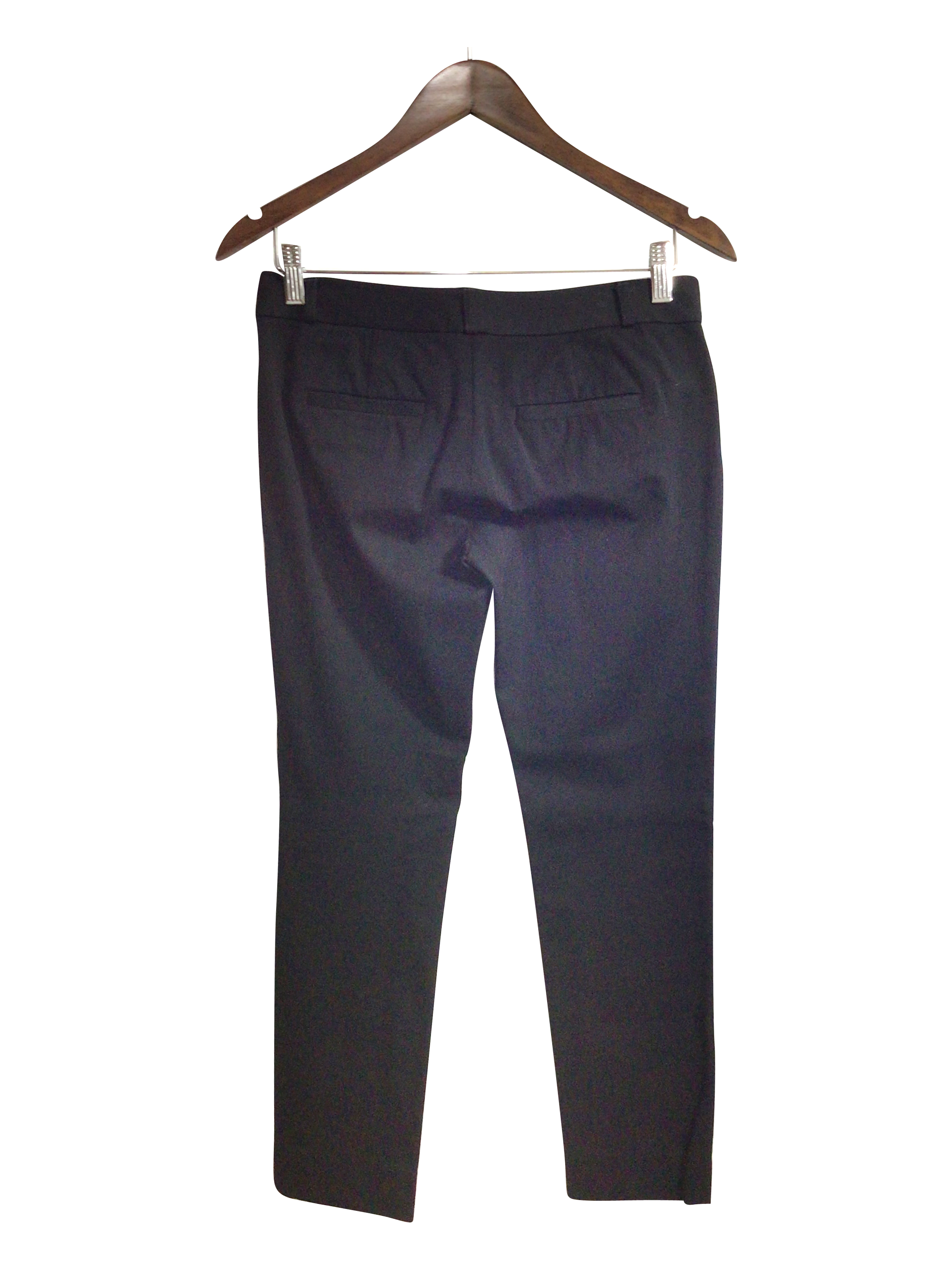 BANANA REPUBLIC Stylish Women's Black Regular Fit Work Pants - Size 2