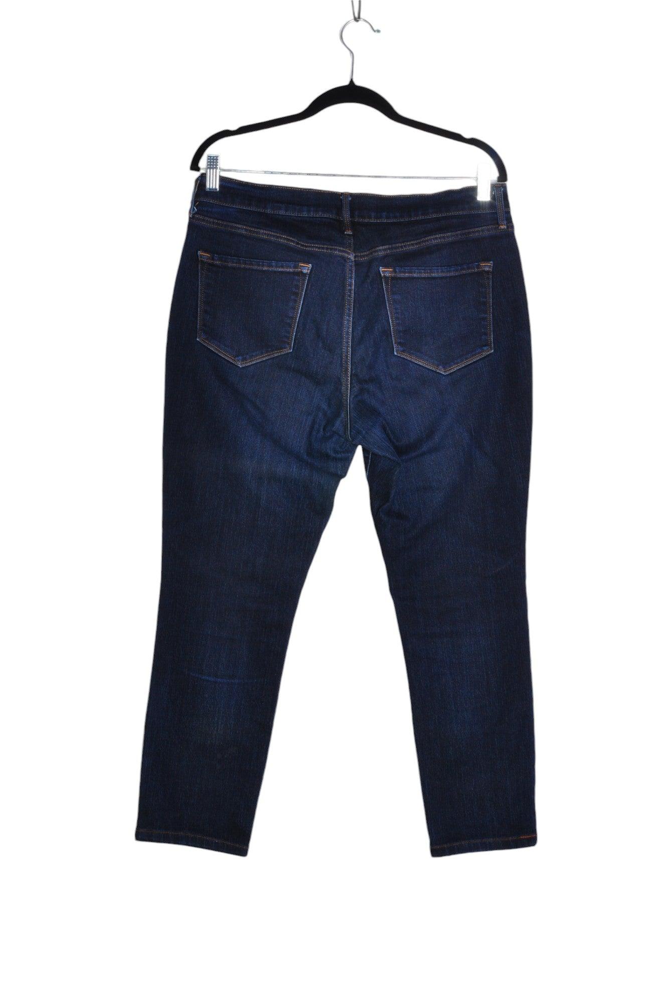 OLD NAVY Second-Hand Women's Blue Regular Fit Straight-Legged Jeans Size 12