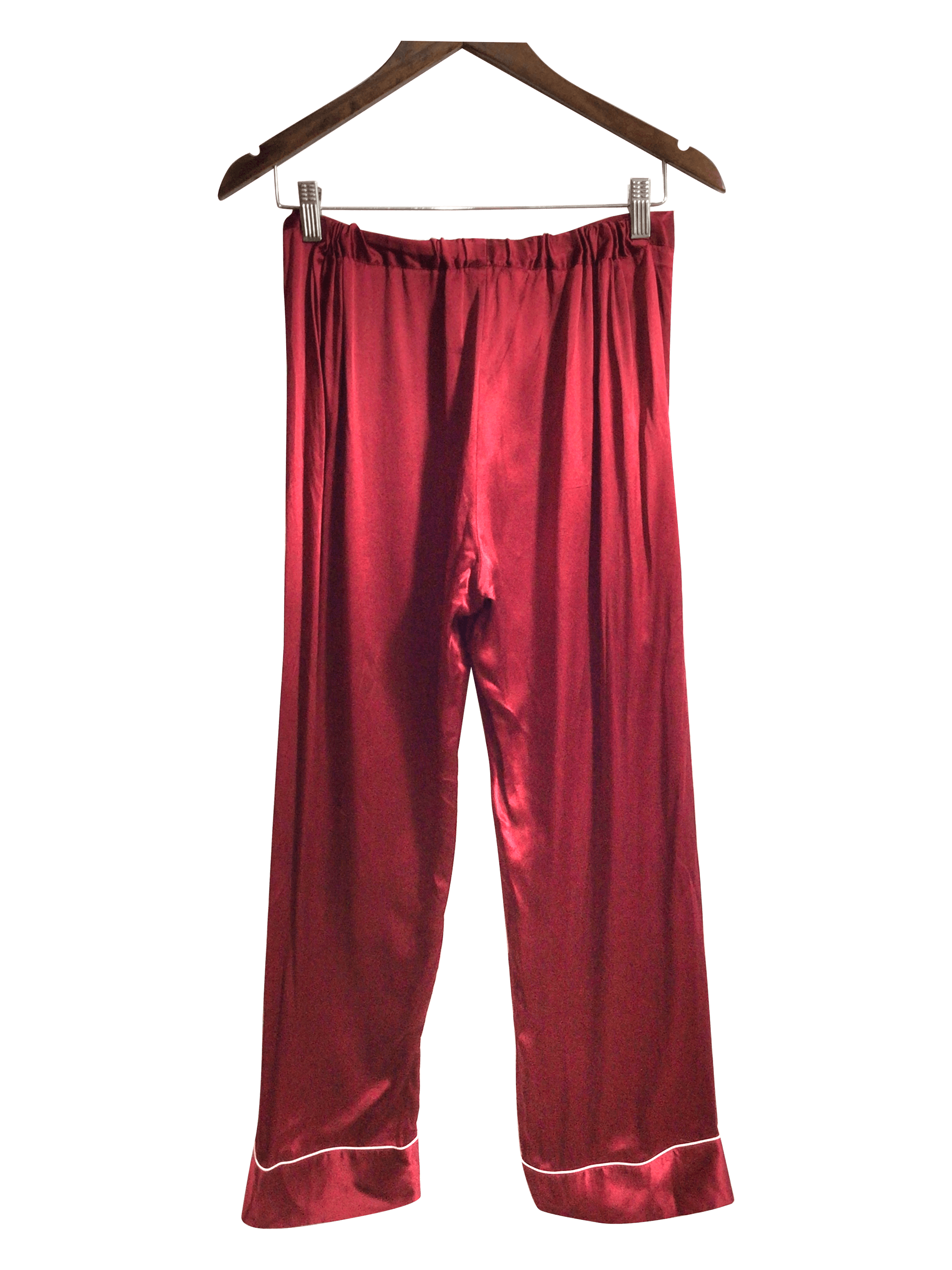 LILI SILK Stylish Women's Red Regular-Fit S Size Second-Hand Night Wear