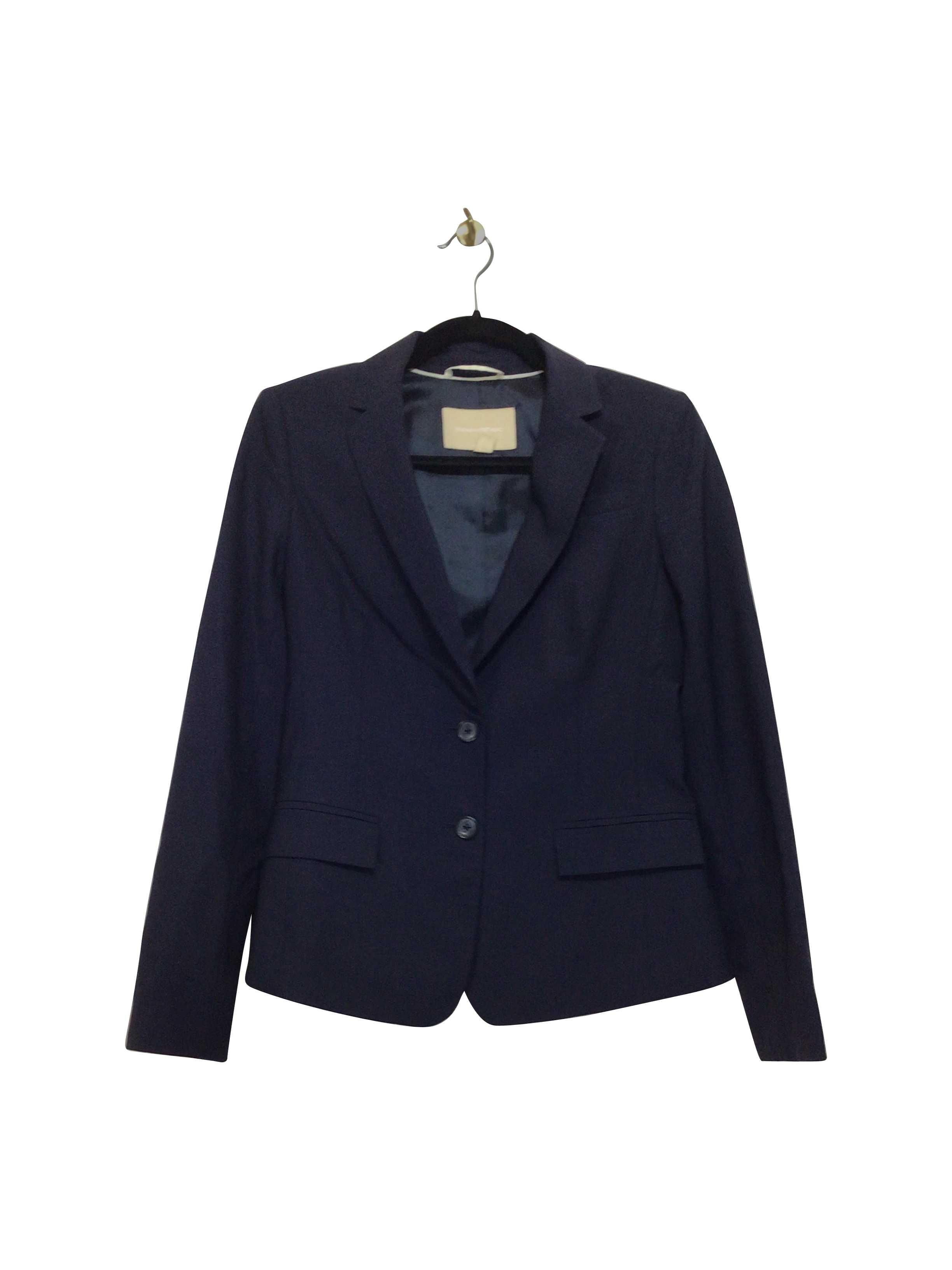 BANANA REPUBLIC Stylish Regular Fit Blue Blazer - Size 0