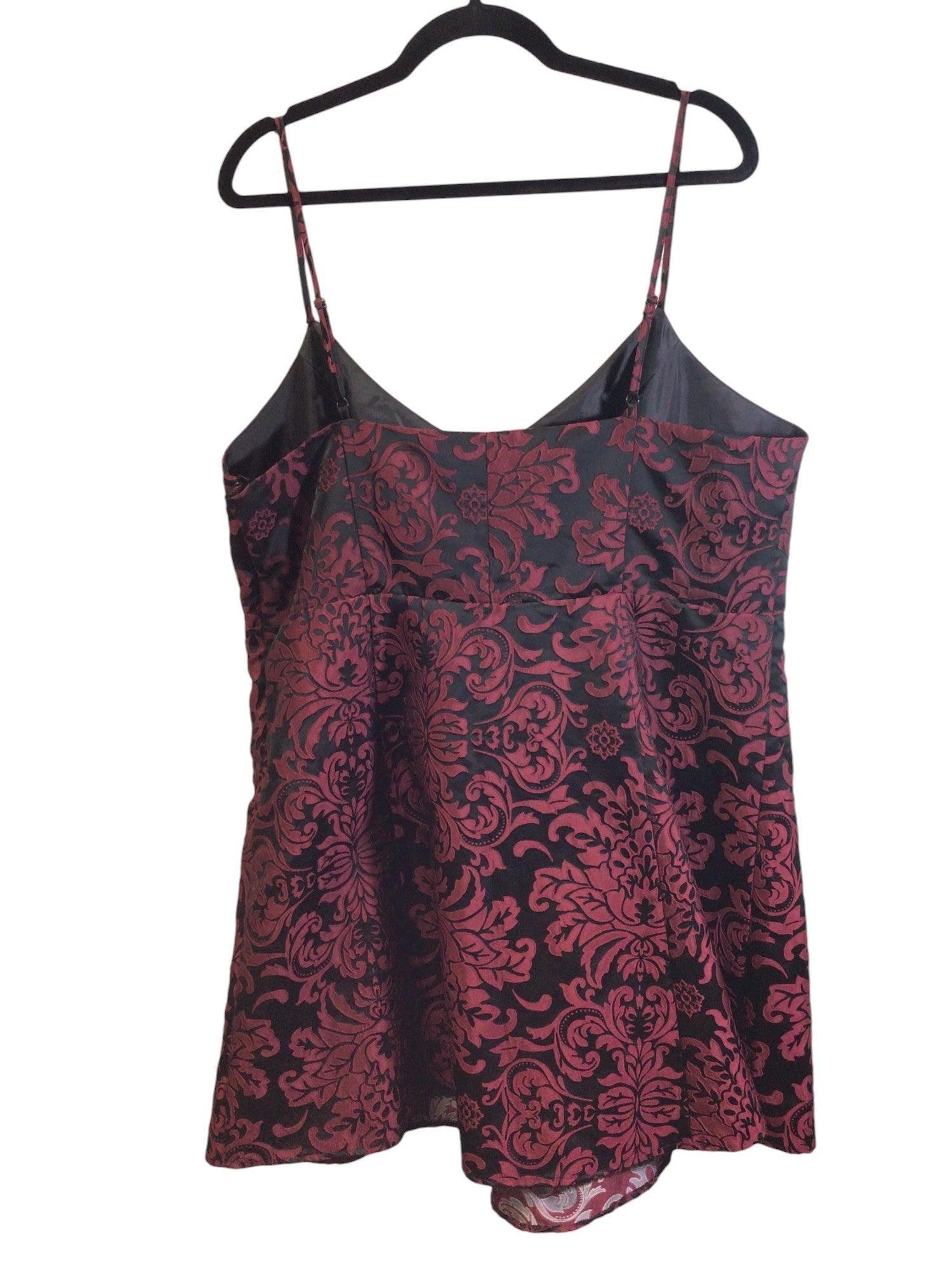 FOREVER 21 Stylish Women's Red Regular Fit 2X Mini Dress