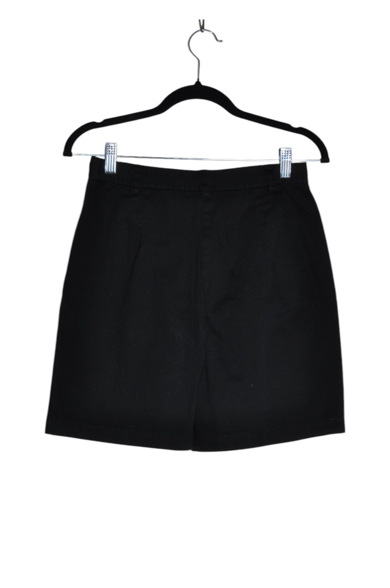 LIZ CLAIBORNE Stylish Women's Black Denim Skirts - Regular Fit, Size 8