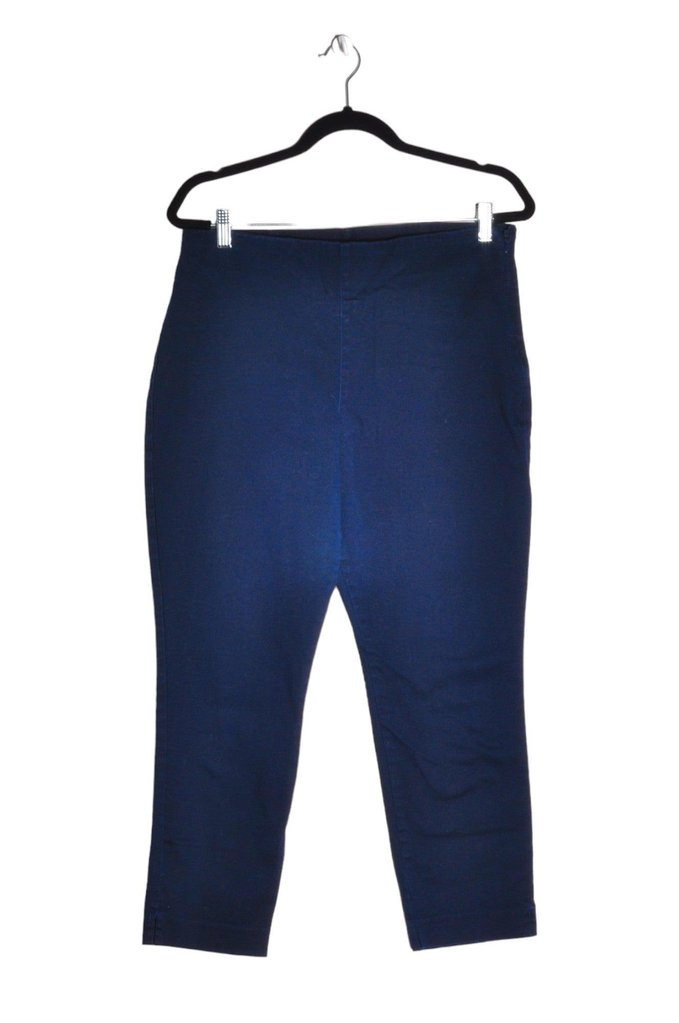 Stylish OLD NAVY Women's Regular Fit Blue Work Pants - Size 14