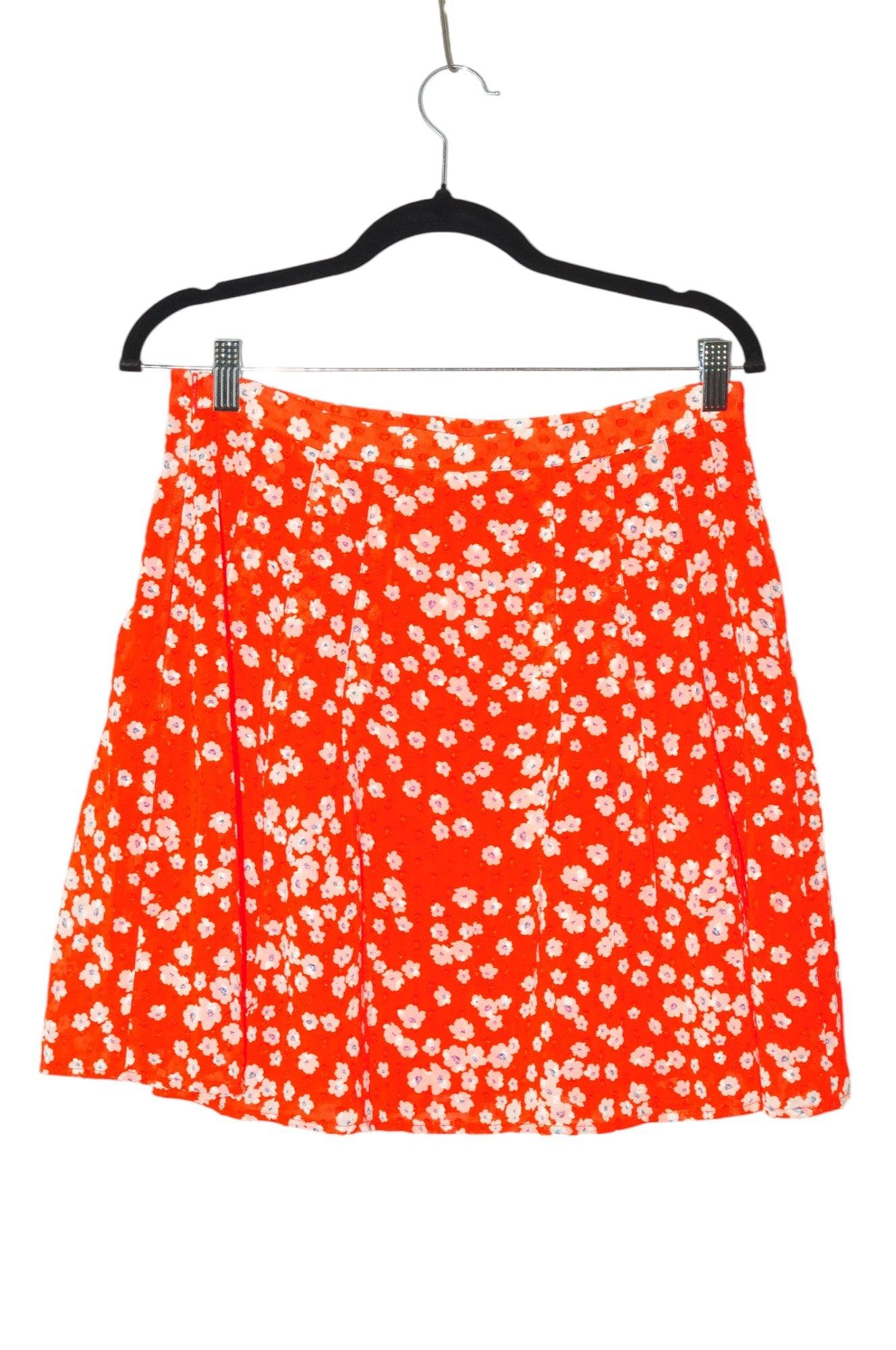 BANANA REPUBLIC Stylish Women's Red Regular-Fit Casual Skirt Size 6