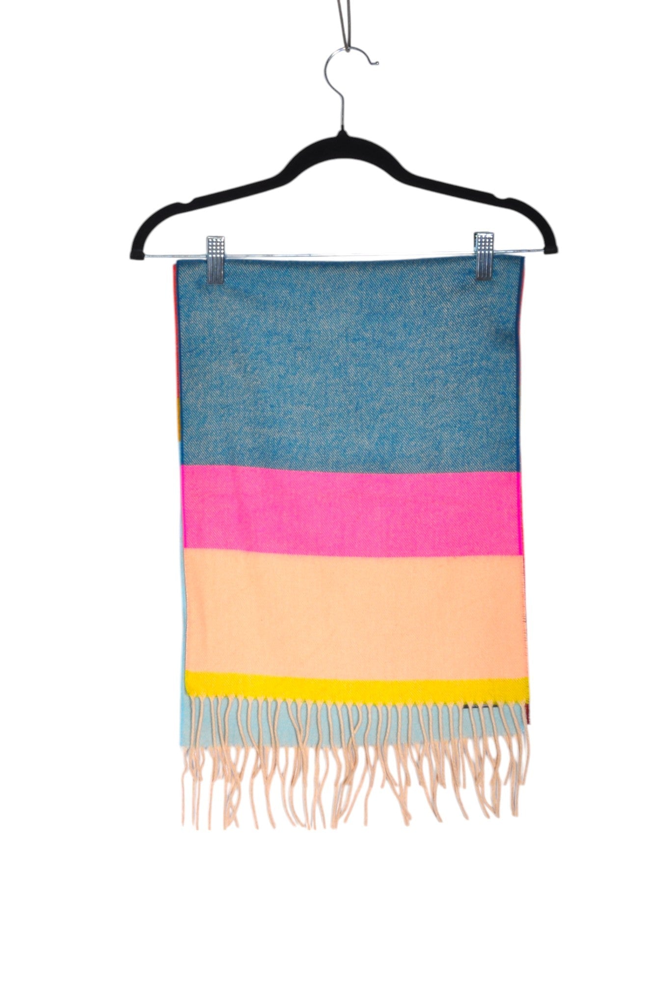 Stylish FRAAS Regular Fit Women's Blue Scarf - Size S