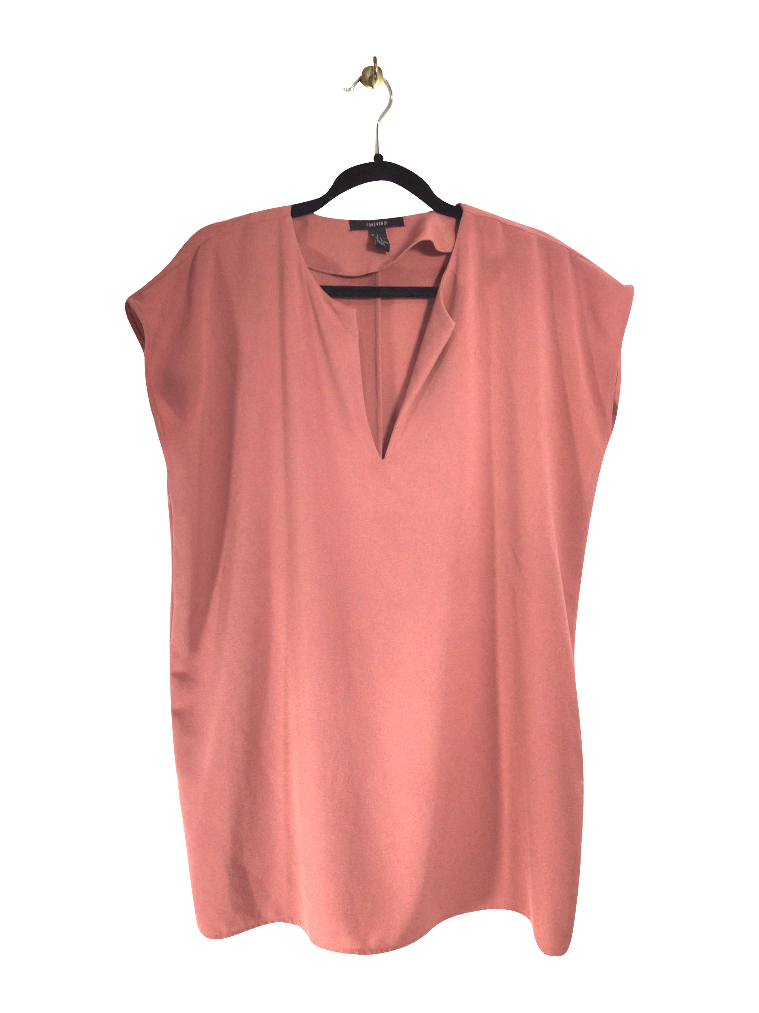 FOREVER 21 Stylish Pink Regular - fit Women's Blouses in Size S